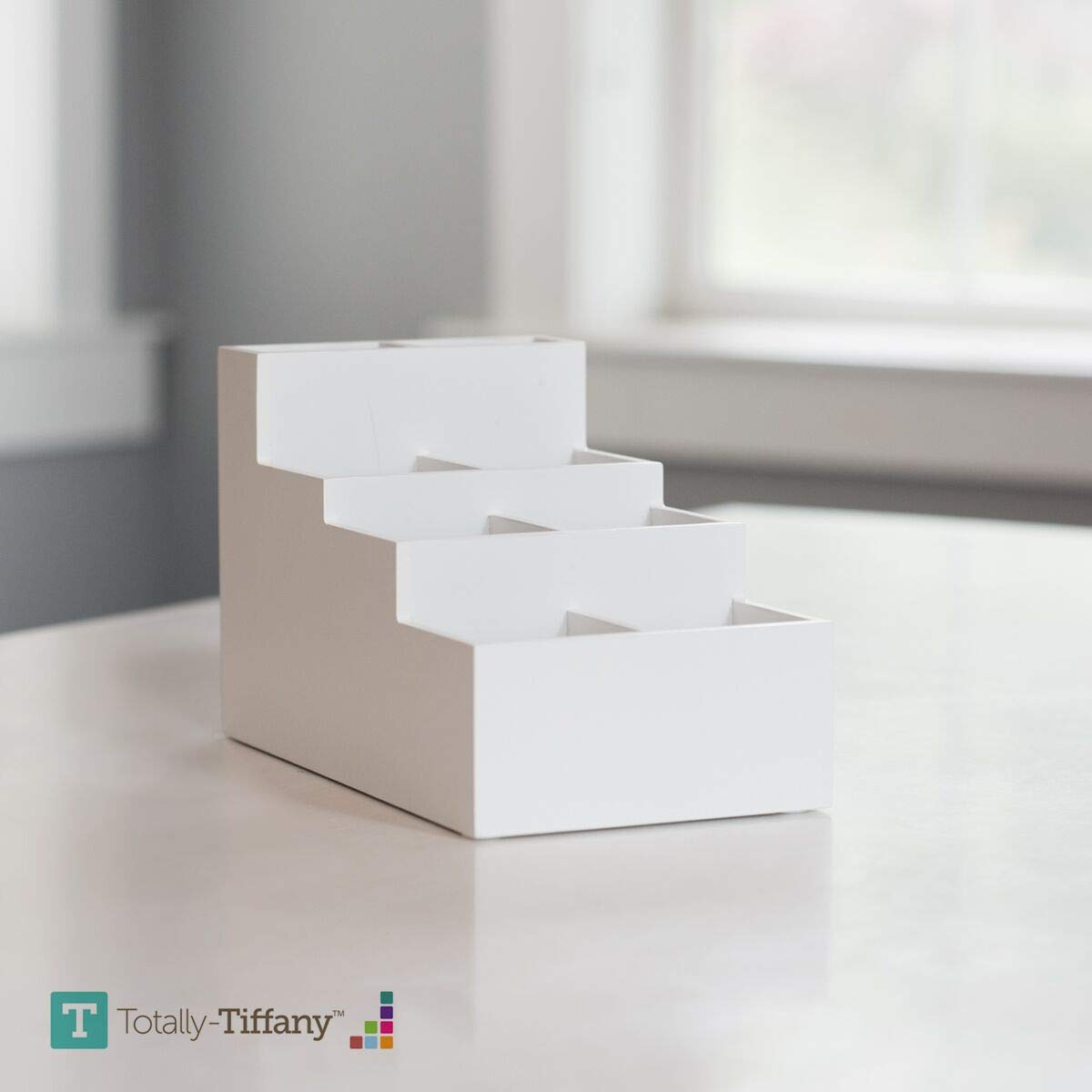 Totally-Tiffany Desk Maid Tool Tower - Organize Your Workspace with Style | Perfect for Office, Craft Room & Home Desk Organization
