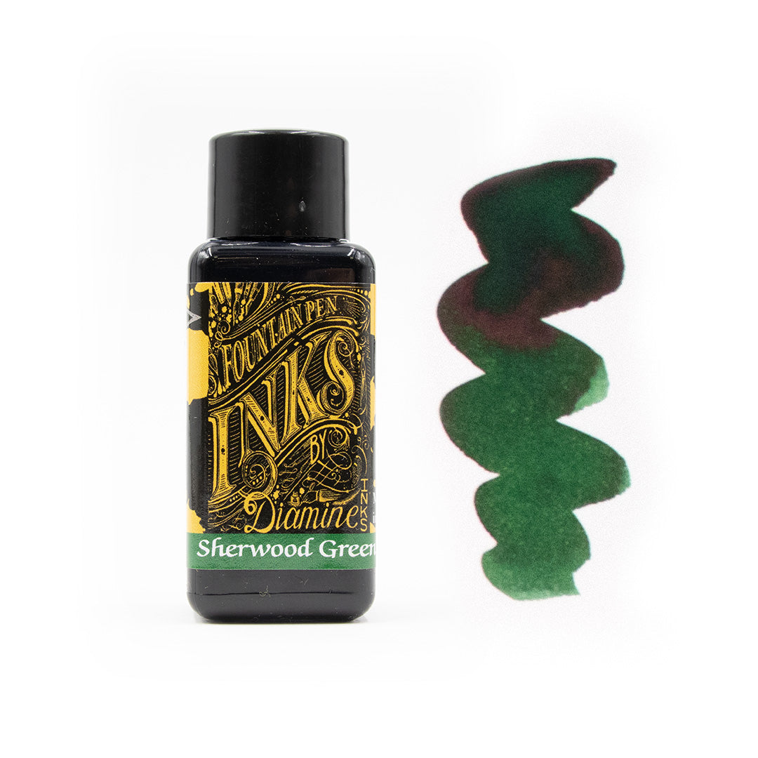 Premium Diamine Fountain Pen Ink 30ml Bottle - Vibrant Colors for Calligraphy, Journaling & Artistic Writing - Perfect for Fountain Pens, Dip Pens & Ink Drawing