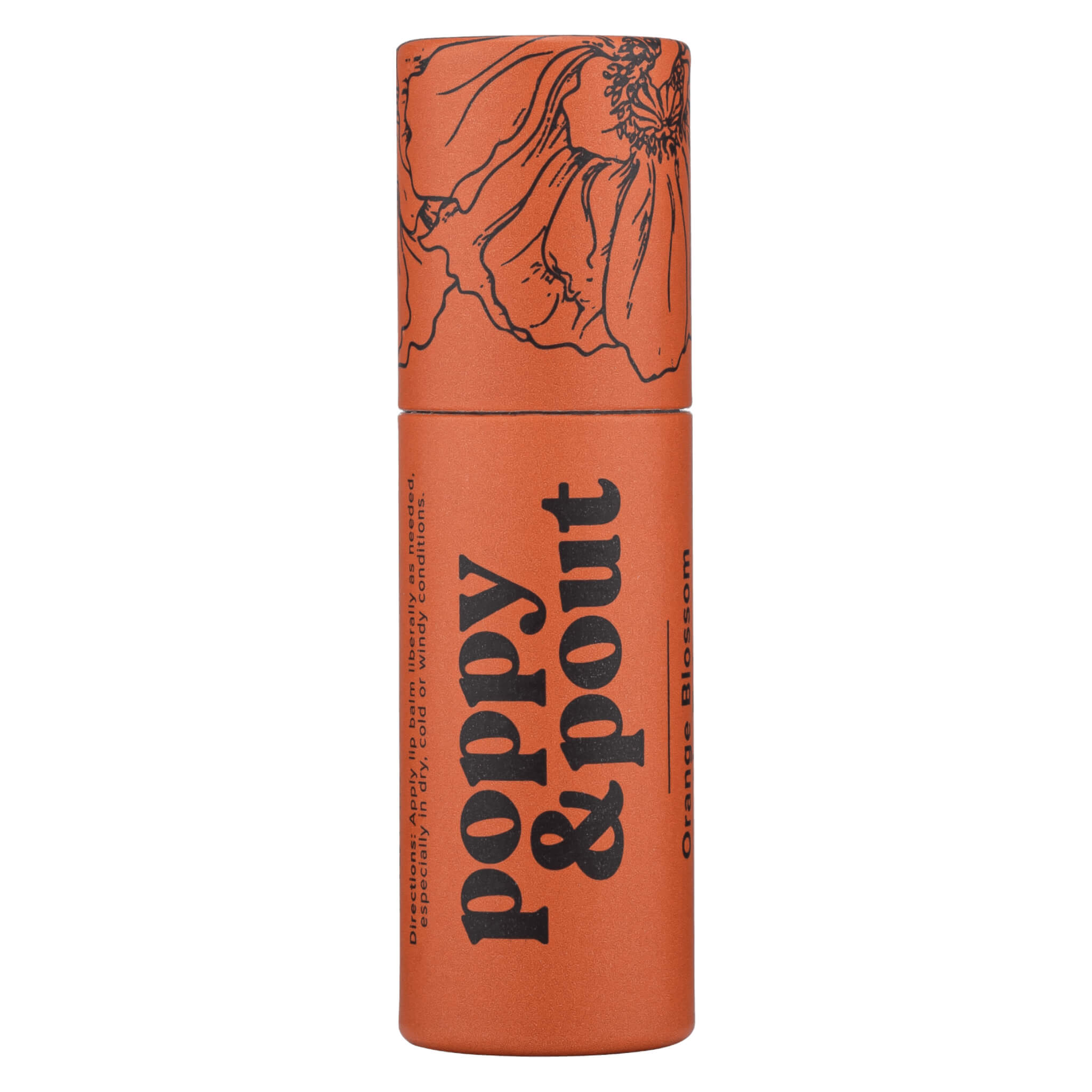 Orange Blossom Lip Balm - Moisturizing & Nourishing Lip Care with Natural Ingredients | Perfect for Dry Lips, Chapped Lips & Daily Hydration