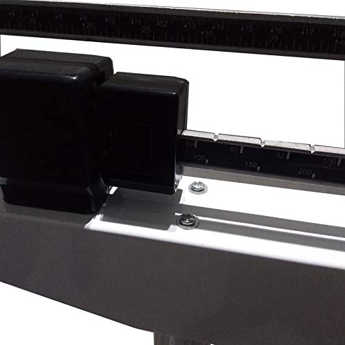 Mechanical Beam Scale for Height and Weight Measurement - Heavy Duty 309lb Capacity (RGT-140) | Perfect for Home Gym, Doctor's Office & School Health Checks