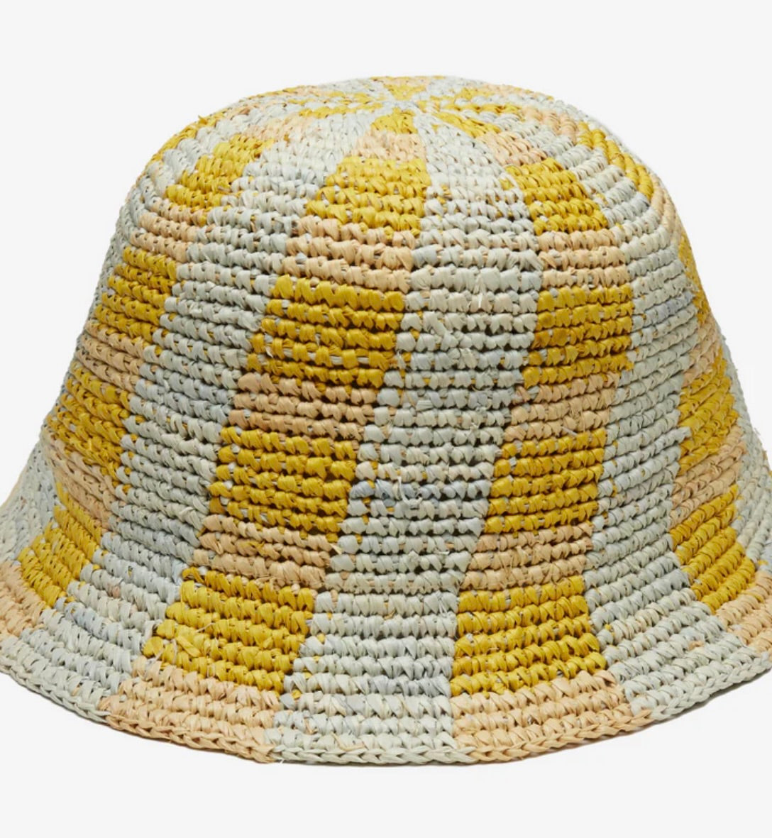 Chrissy Hat in Blue & Gold - Stylish Women's Fashion Accessory for Outdoor Activities, Parties, and Everyday Wear