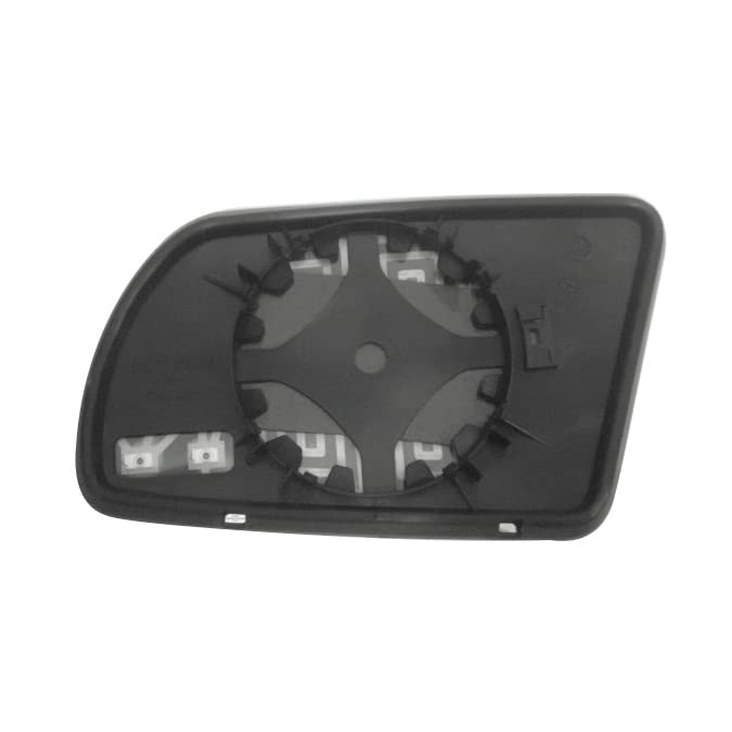 Nissan Altima 2008-2013 Side Mirror Glass Replacement - Chrome Flat Door Mirror Glass with Plate (RM51004-12P) | Compatible with Non-Heated Models | Perfect for Automotive Exterior Mirror Repair & Replacement