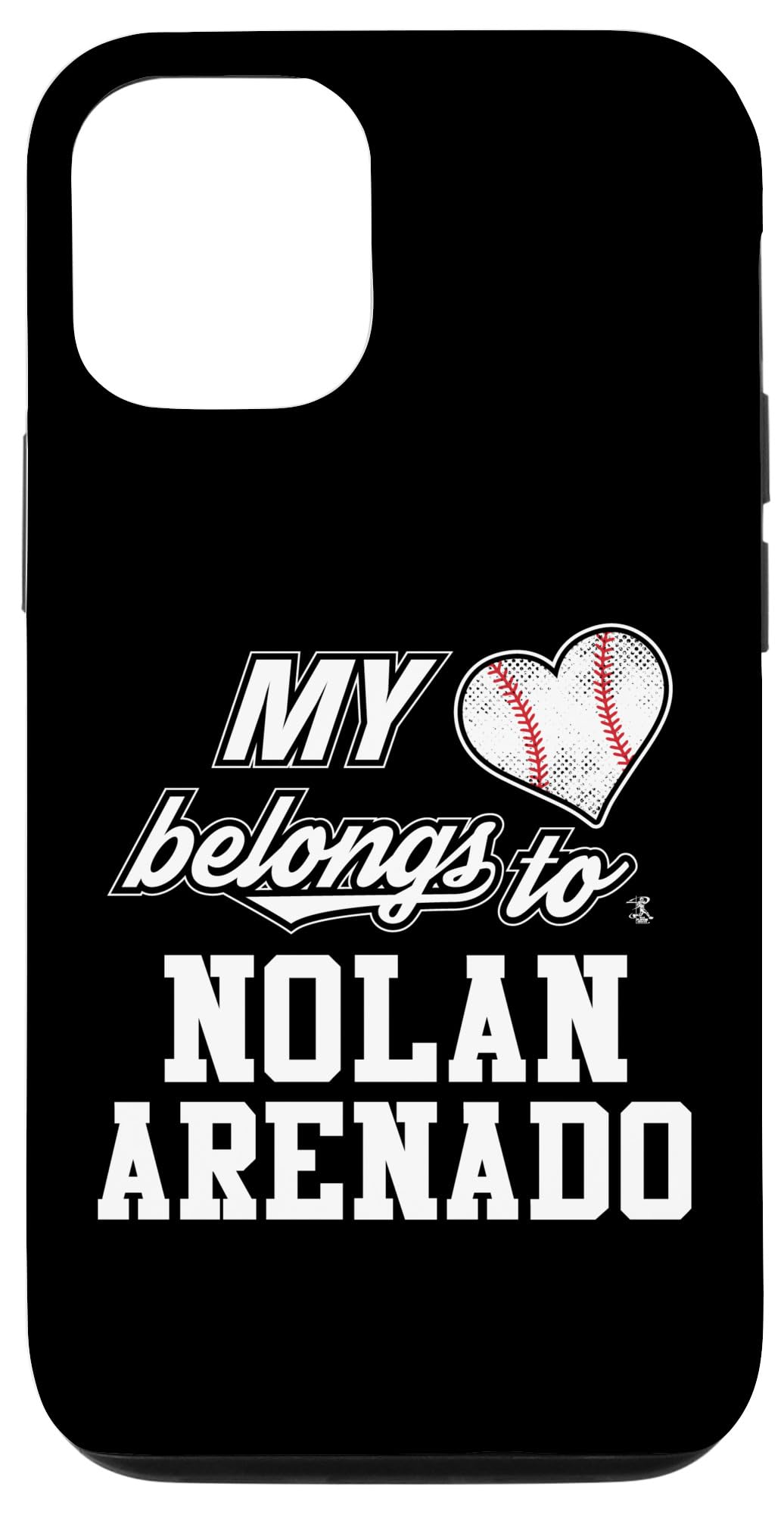 iPhone 12/12 Pro Nolan Arenado Gameday Case - Durable MLB Baseball Player Design Phone Cover for Apple iPhone 12 & 12 Pro - Perfect for Baseball Fans, Game Day Events & Everyday Protection