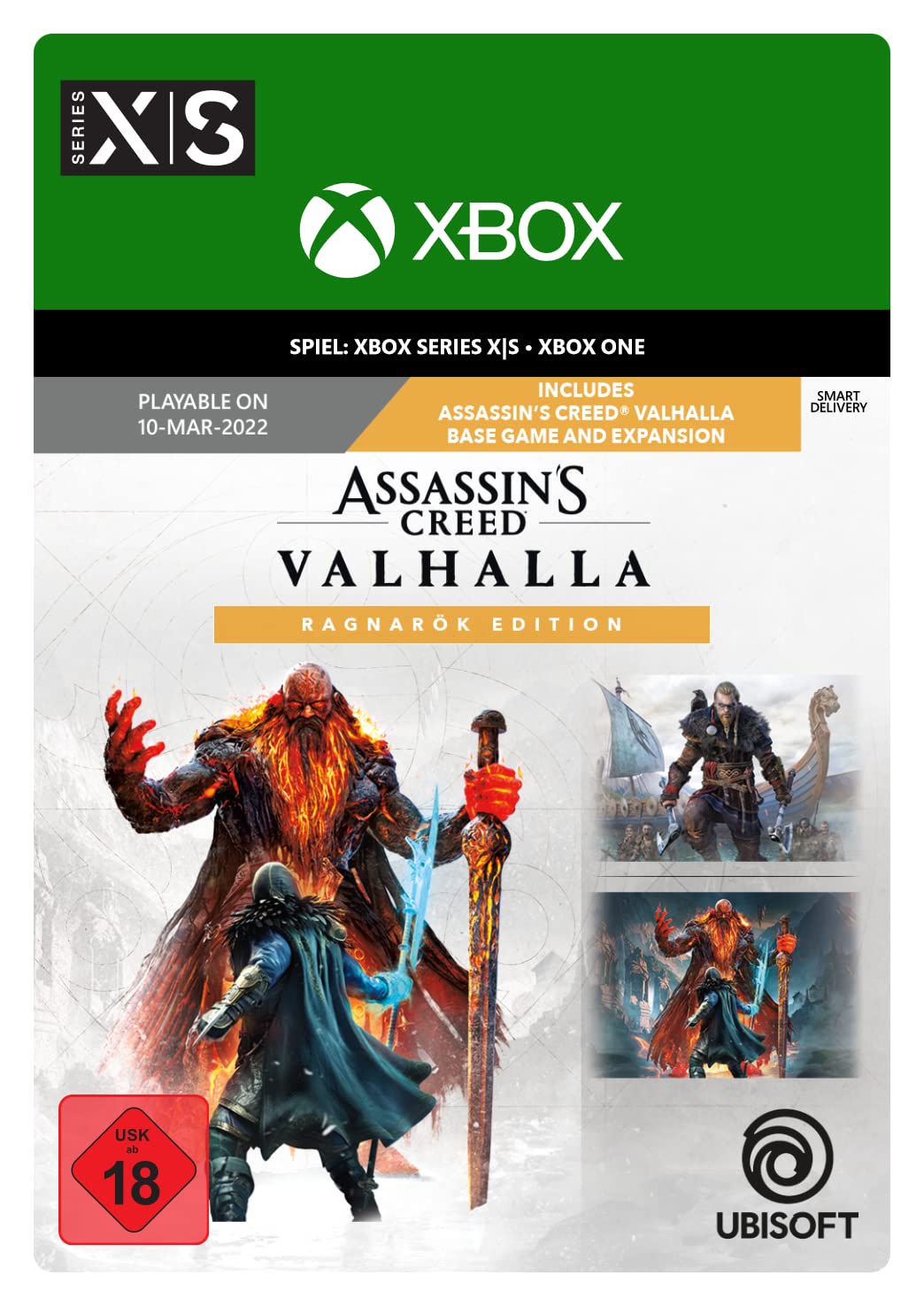 Buy Assassin's Creed Valhalla: Ragnarok DLC - Xbox One & Series X|S Digital Download Code | Viking Adventure Game Expansion for Action RPG Fans