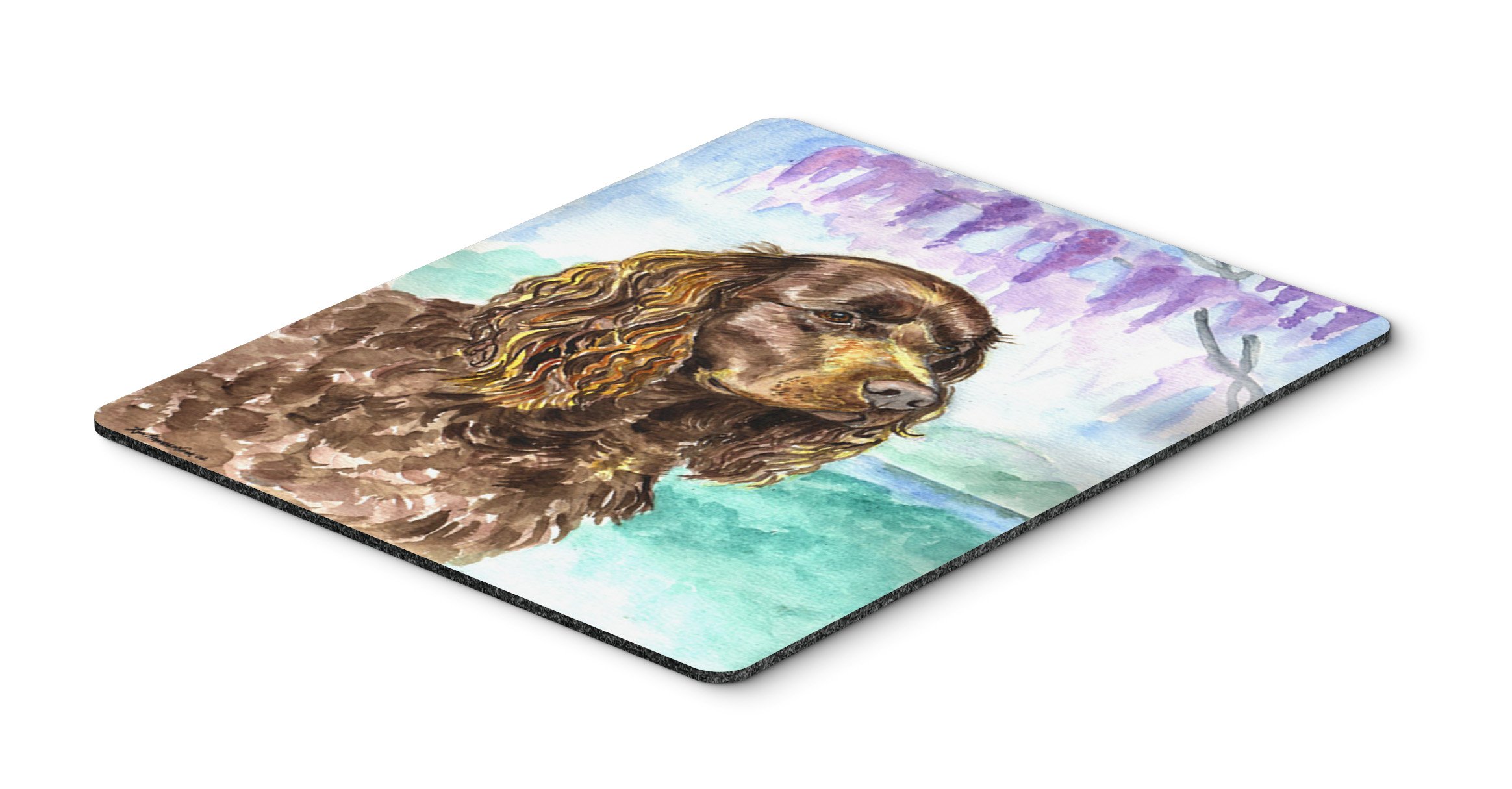 American Water Spaniel Mouse Pad - Washable Large Mouse Mat for Home Office, Gaming & Computer Use | Non-Slip Hot Pad & Trivet for Kitchen | Caroline's Treasures 7008MP
