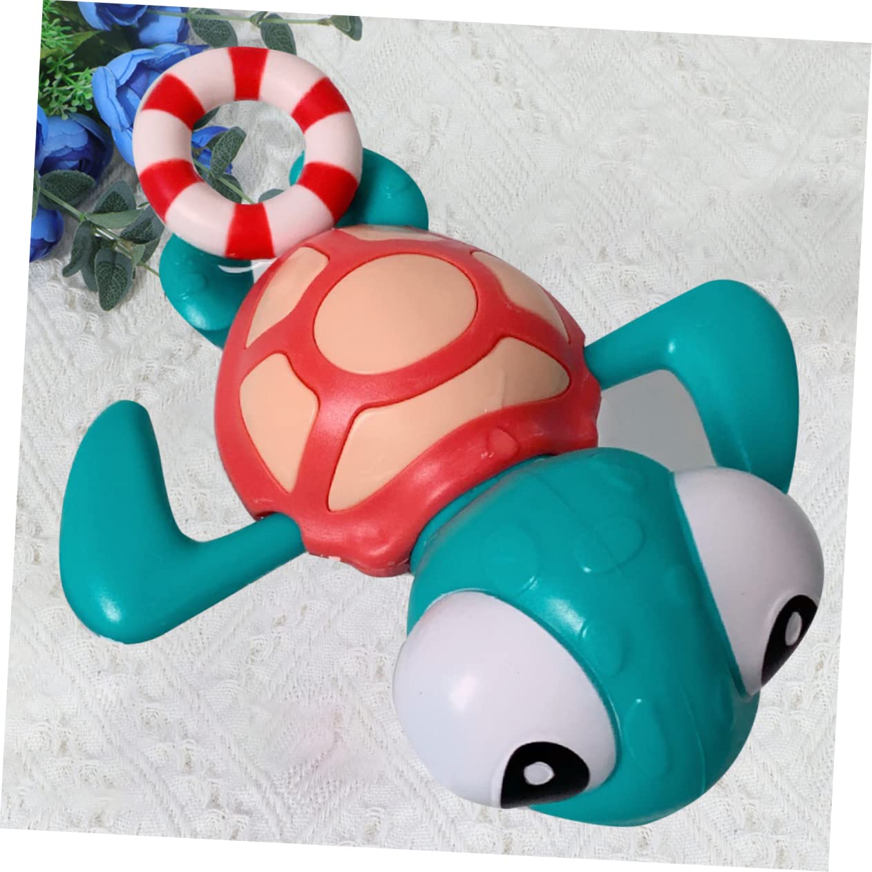 UPKOCH 1pc Funny Animal Bath Toys for Kids - Cute Rubber Duck, Turtle & Whale Bath Time Play Set - Perfect for Bathtub Fun, Baby Shower Gifts & Sensory Play