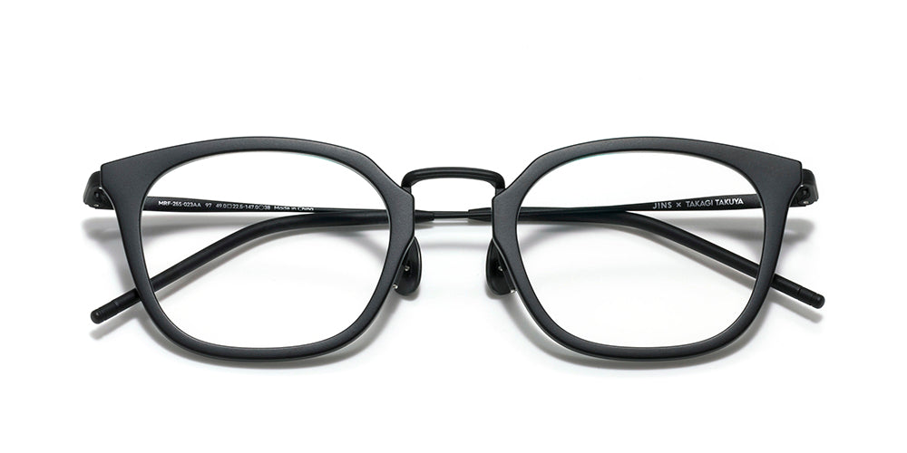 JINS x Takagi Takuya 023 Eyeglasses - Stylish Designer Frames for Men & Women | Perfect for Work, Reading & Fashion Accessories