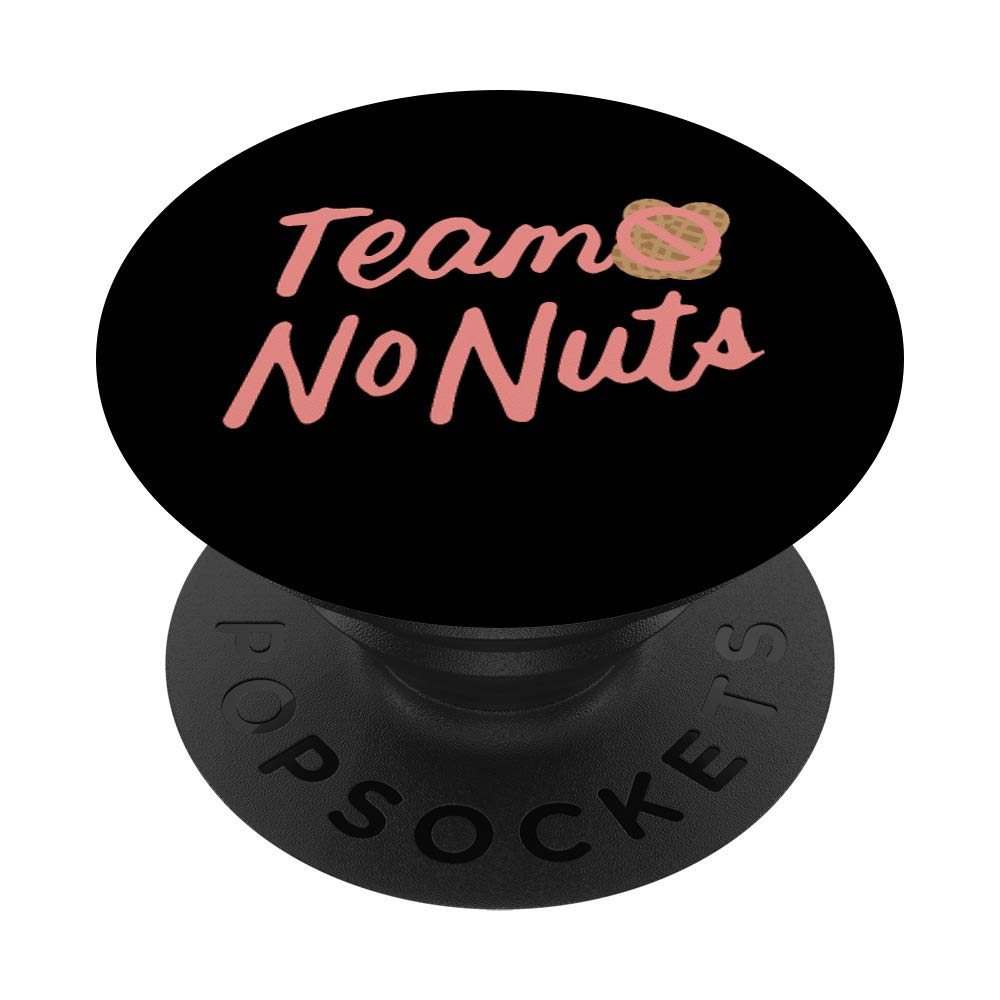 No Nuts Team Funny Baby Gender Reveal Party PopSockets PopGrip - Swappable Phone & Tablet Grip for Girls | Perfect for Gender Reveal Parties, Baby Showers & Team Celebrations