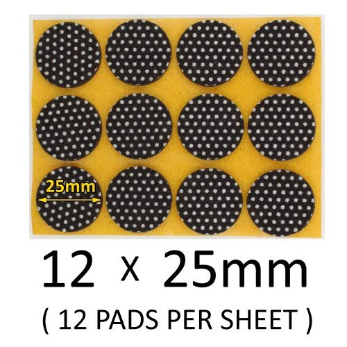 60-Piece Self-Adhesive Non-Slip Felt Pads 25mm - Furniture Protectors for Sofas, Beds, Tables - Prevent Scratches & Reduce Noise - Perfect for Home, Office & Dorm Room Use