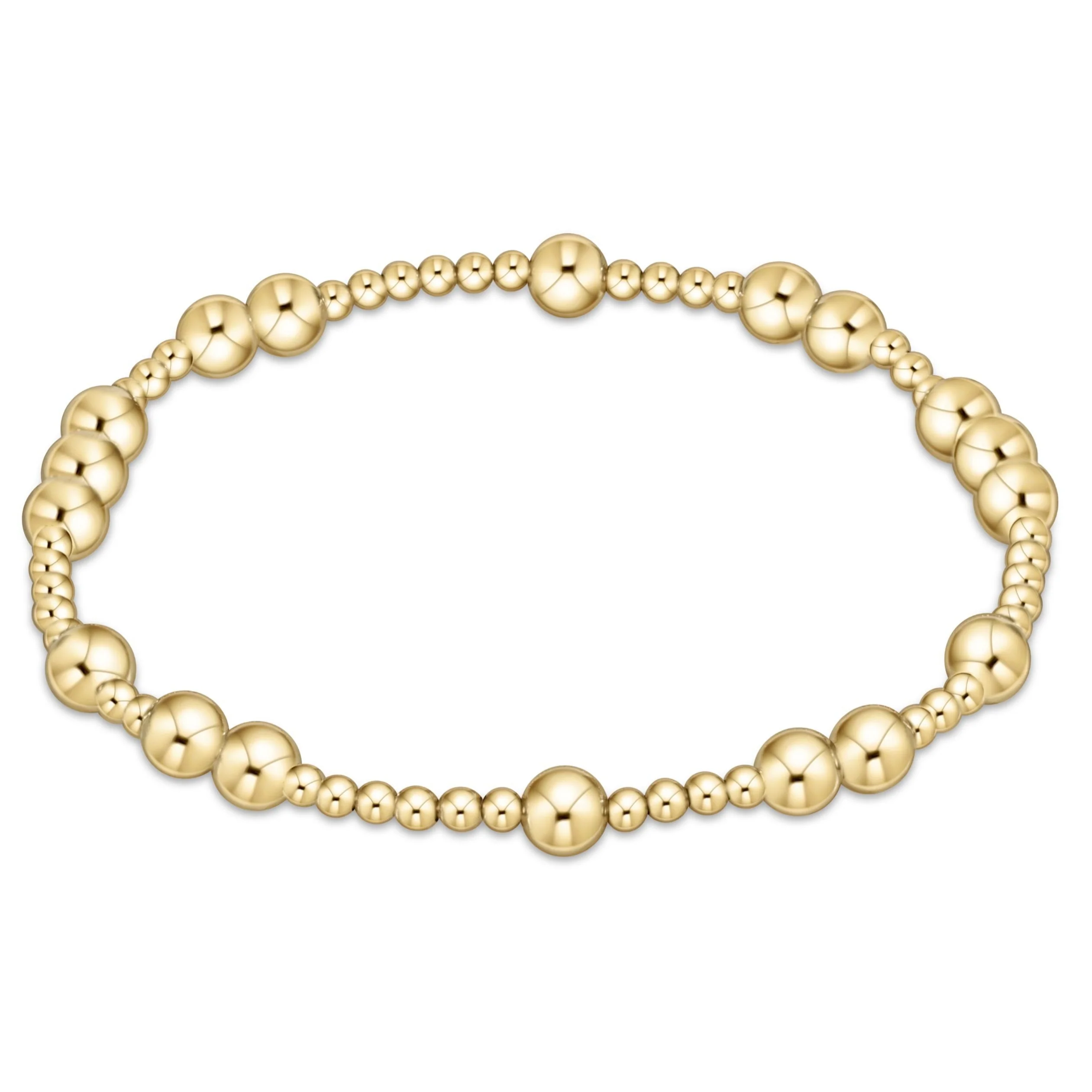 Enewton Hope Unwritten 5mm Bead Bracelet for Women - Adjustable Natural Stone Beaded Bracelet for Yoga, Meditation & Positive Energy