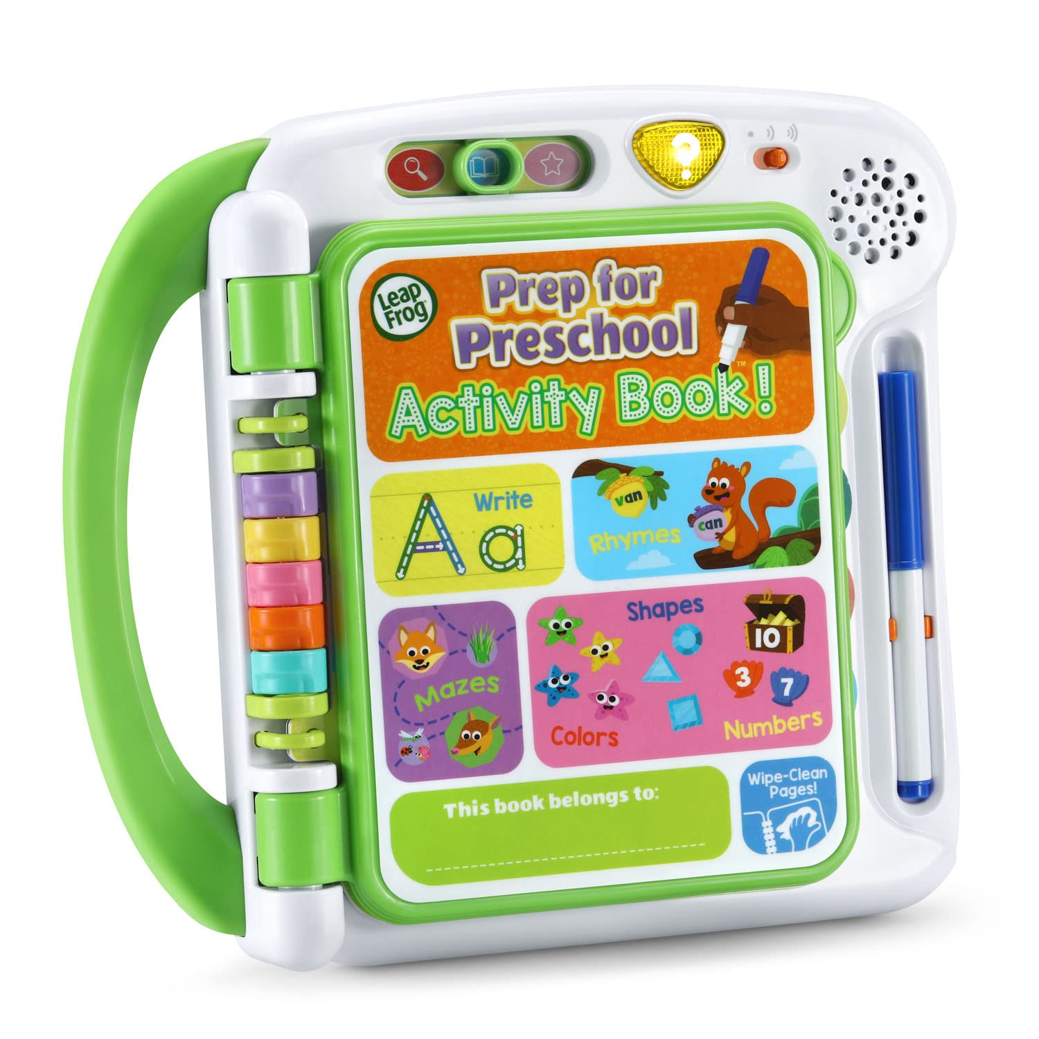 LeapFrog Preschool Activity Book - Fun Learning for Toddlers