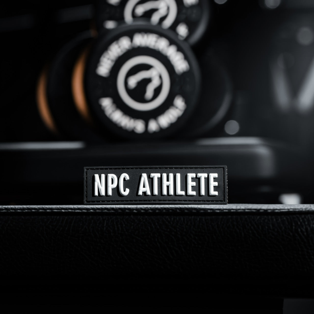 NPC Athlete Black Patch - High-Quality Sports Patch for Jerseys, Uniforms & Gear | Perfect for Football, Soccer, Basketball & Team Apparel Customization