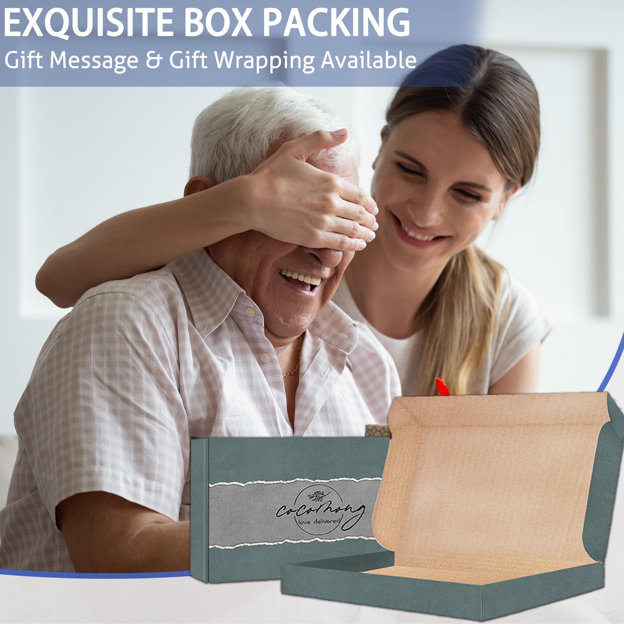 Best Dad Ever 3D Picture Frame - Holds 2 4x6 Photos | Unique Father's Day Gift from Son | Perfect for Home, Office Desk & Special Occasions