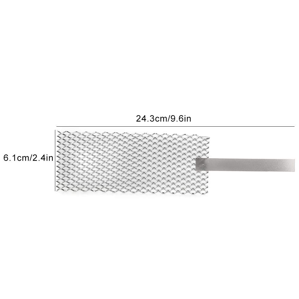 Platinum Coated Rhodium Jewelry Plating Anode Tool - Titanium Mesh for Rhodium, Palladium & Silver Plating - Professional Jewelry Electroplating Kit for Rings, Necklaces & Bracelets - Perfect for Jewelers & DIY Crafters