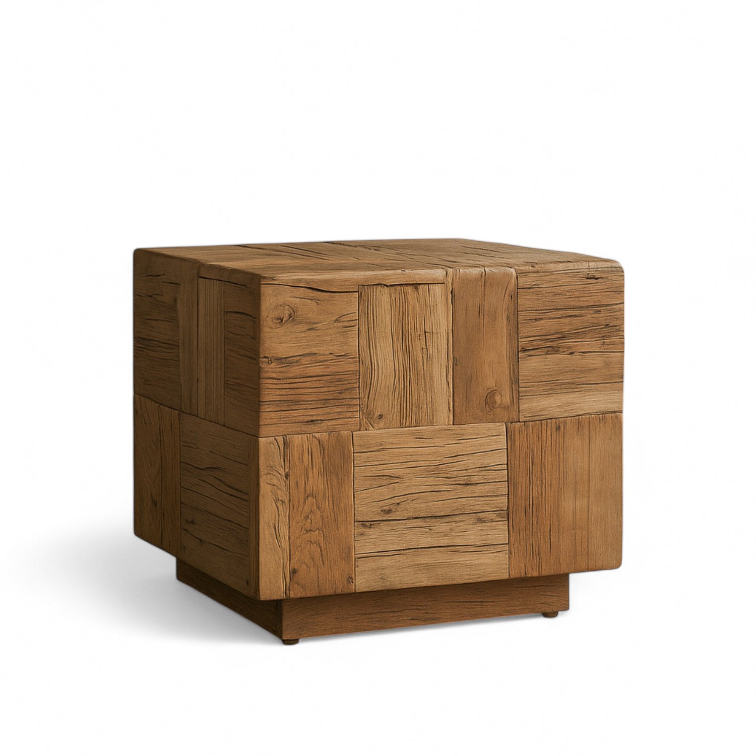 Modern L-Shaped Corner End Table with Storage Shelf - Stylish & Space-Saving Accent Table for Living Room, Bedroom, or Office