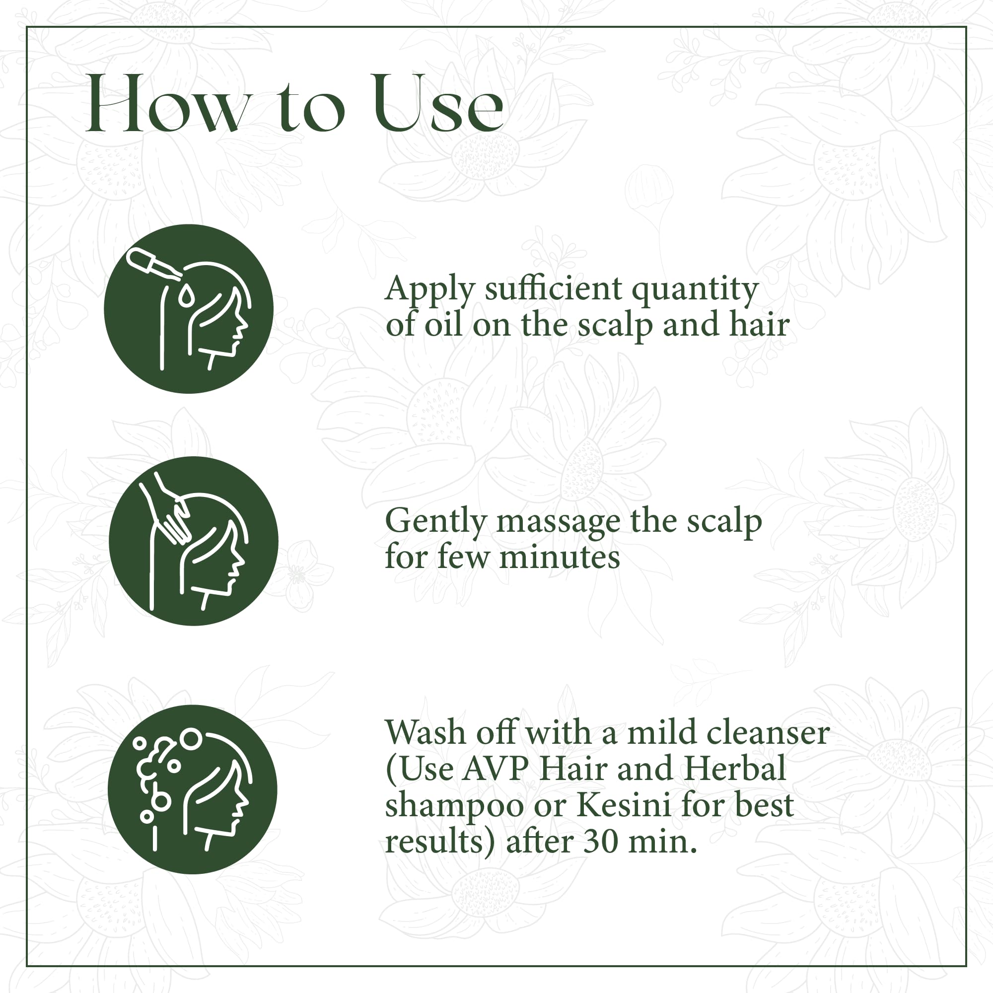 AVP Ayurveda Neelibringadi Coconut Oil 200ml - Natural Hair Growth Oil for Daily Use | Prevents Premature Greying, Reduces Dandruff & Strengthens Hair | Infused with Bringaraj, Neeli, Karnasphota & Amla | Coconut Oil Base | Perfect for Scalp Massage & Hair Care Routine