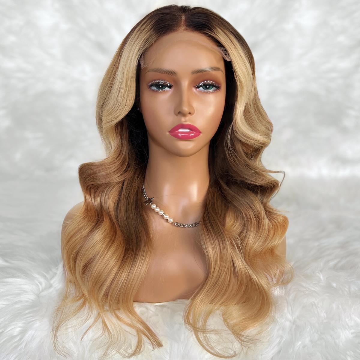 Charlotte Glueless 5x5 HD Lace Human Hair Closure Wig - 100% Remy Hair, Pre-Plucked Hairline, Natural Black Color for Daily Wear & Special Occasions