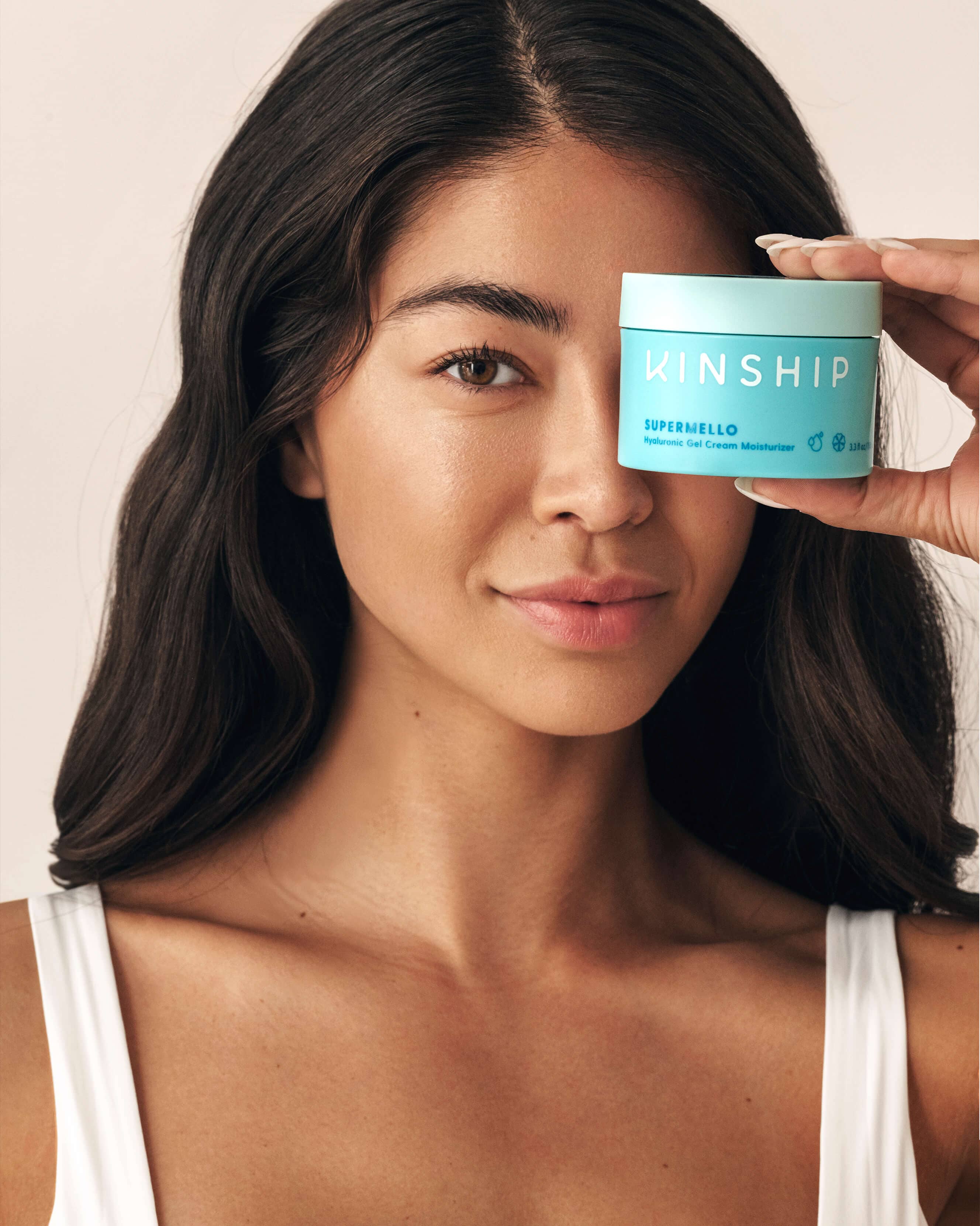 SuperMello Hyaluronic Acid Gel Cream - Intense Hydrating Moisturizer for Dry & Sensitive Skin | Day & Night Face Cream for Glowing Skin | Perfect for Daily Skincare Routine & Anti-Aging Care