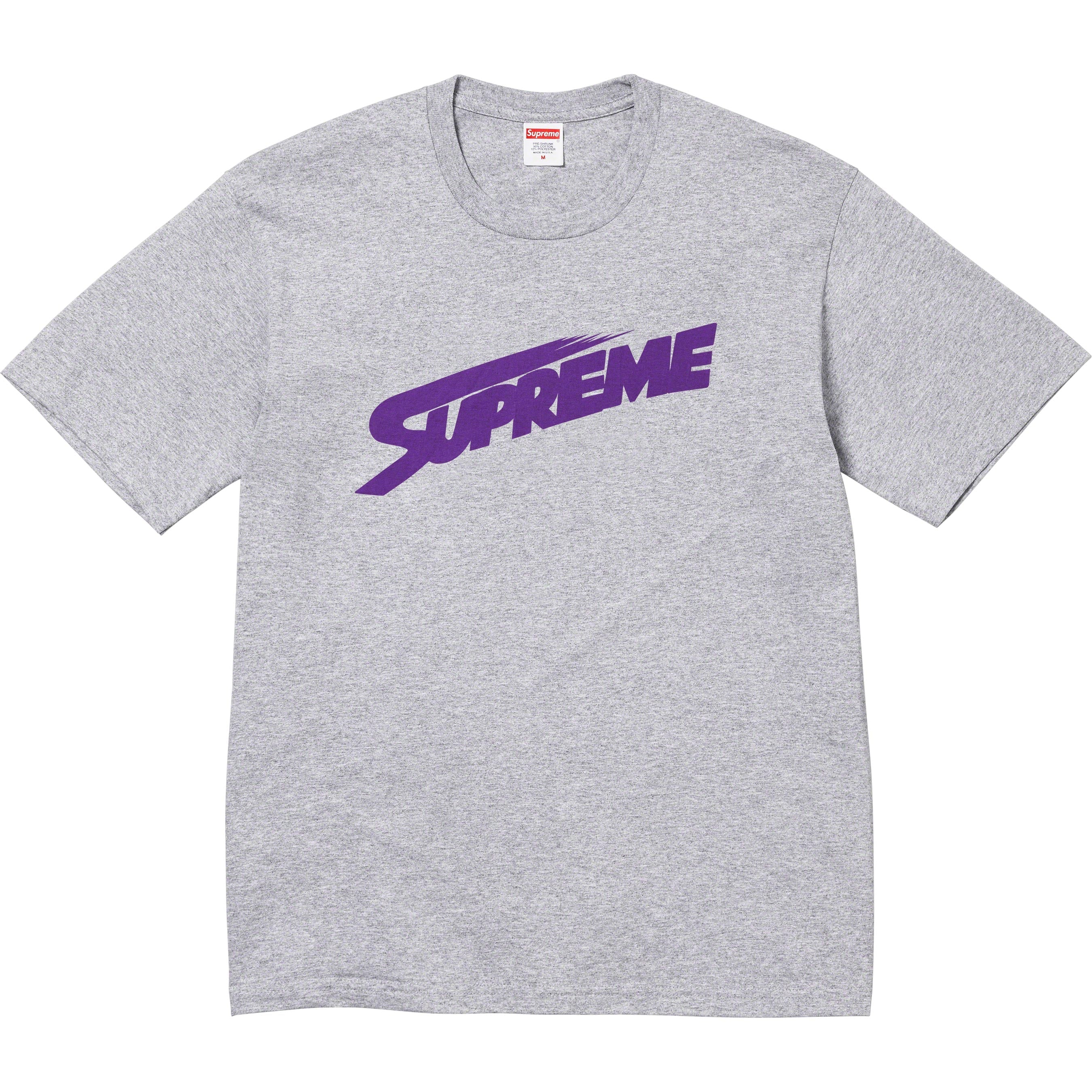 Supreme Mont Blanc T-Shirt for Men - Soft Cotton Grey Tee - Streetwear Fashion for Casual Wear & Urban Style