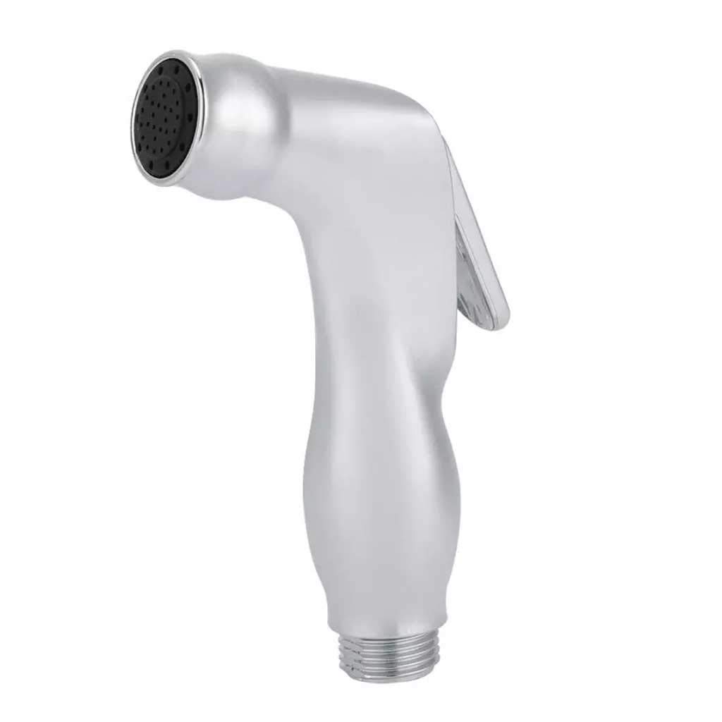 WSSBK G1/2in High Pressure Handheld Bidet Shower Head - ABS Toilet Spray Nozzle with Adjustable Water Flow for Bathroom Cleaning | Perfect for Personal Hygiene, Baby Care & Pet Washing