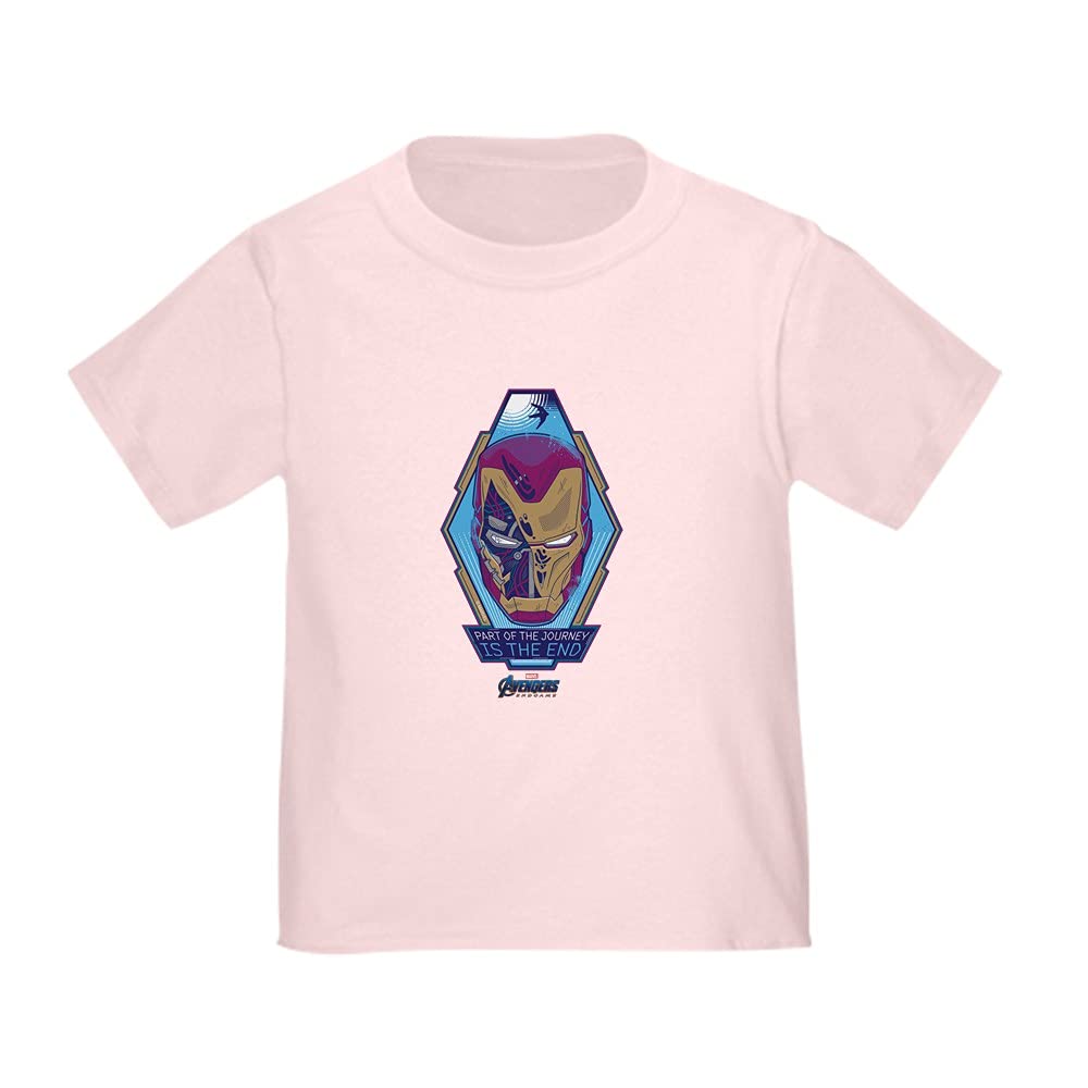 Iron Man Head Toddler T-Shirt - Superhero Kids Tee for Boys & Girls | Perfect for Birthday Gifts, Cosplay & Everyday Play