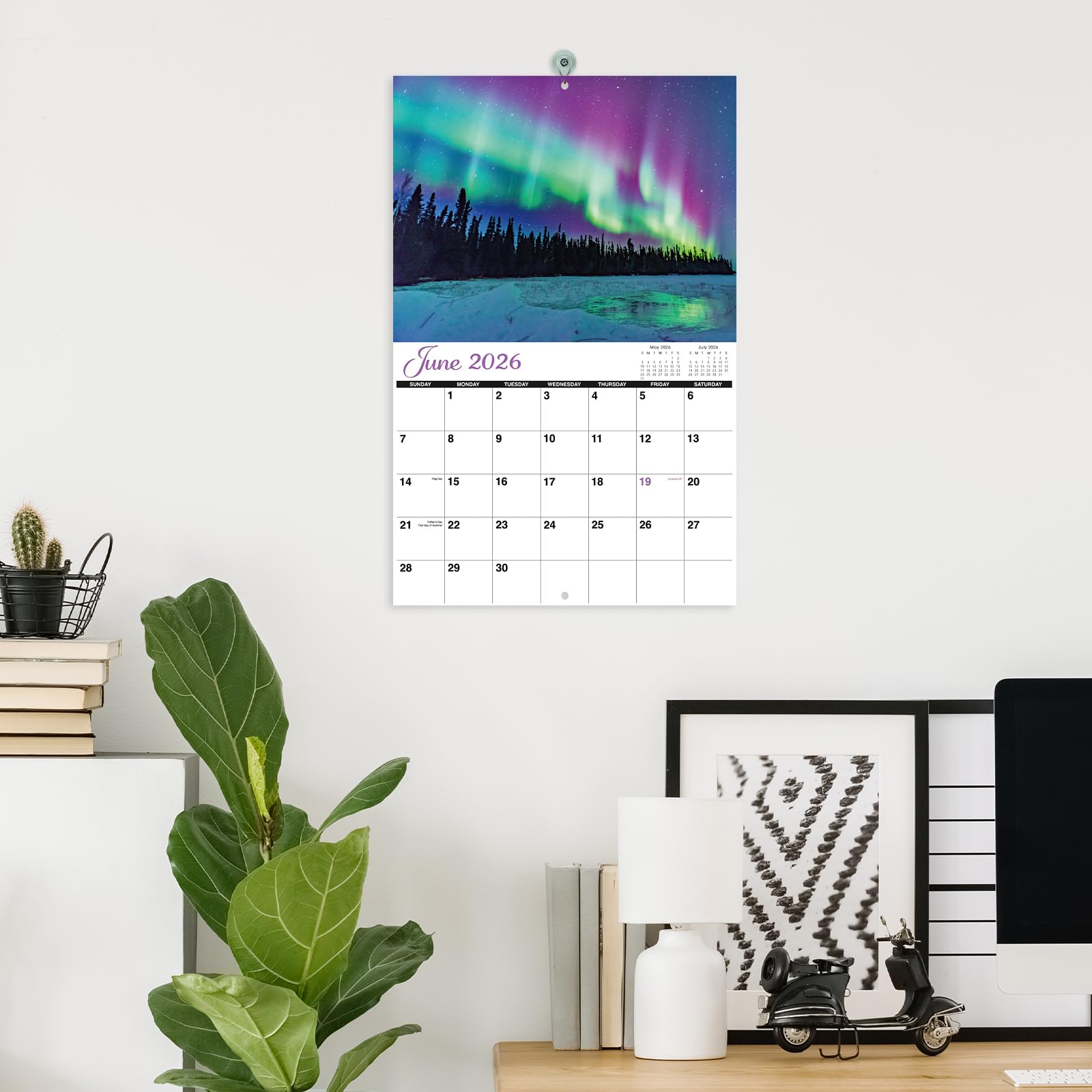 2025-2026 Wall Calendar | 18-Month Planner July 2025 to December 2026 | 8.5