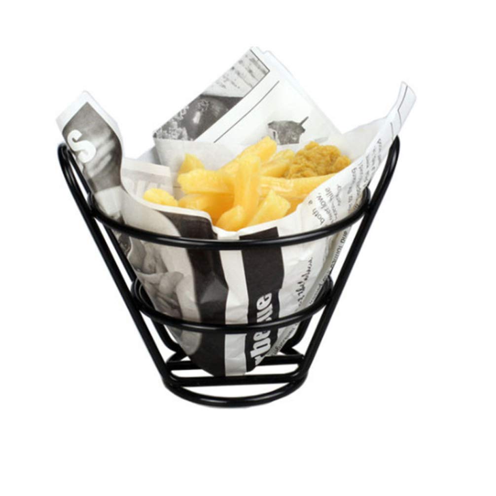 DOITOOL French Fry Stand Holder - Snacks Cone Stand for French Fries, Hot Dogs, and Onion Rings - Perfect for Parties, Food Trucks, and Home Use
