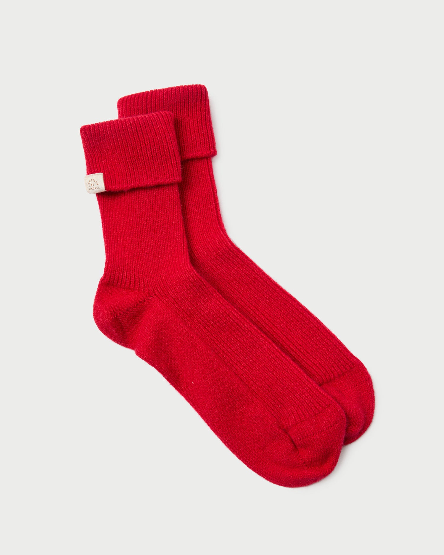 Premium Irene Red Cashmere Socks for Women - Ultra Soft & Warm Winter Socks - Perfect for Home, Office & Cold Weather Comfort