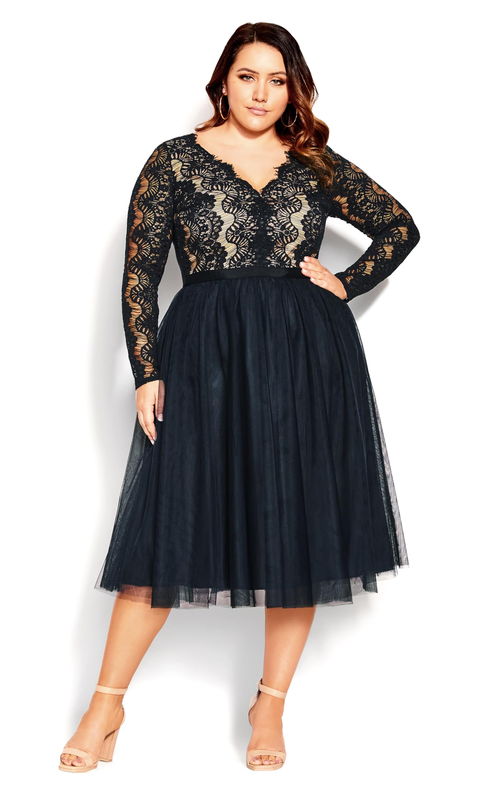 Plus Size Women's Dress - Elegant & Stylish Rare Beauty Dress for Casual Wear, Parties & Special Occasions | Comfortable & Flattering Fit