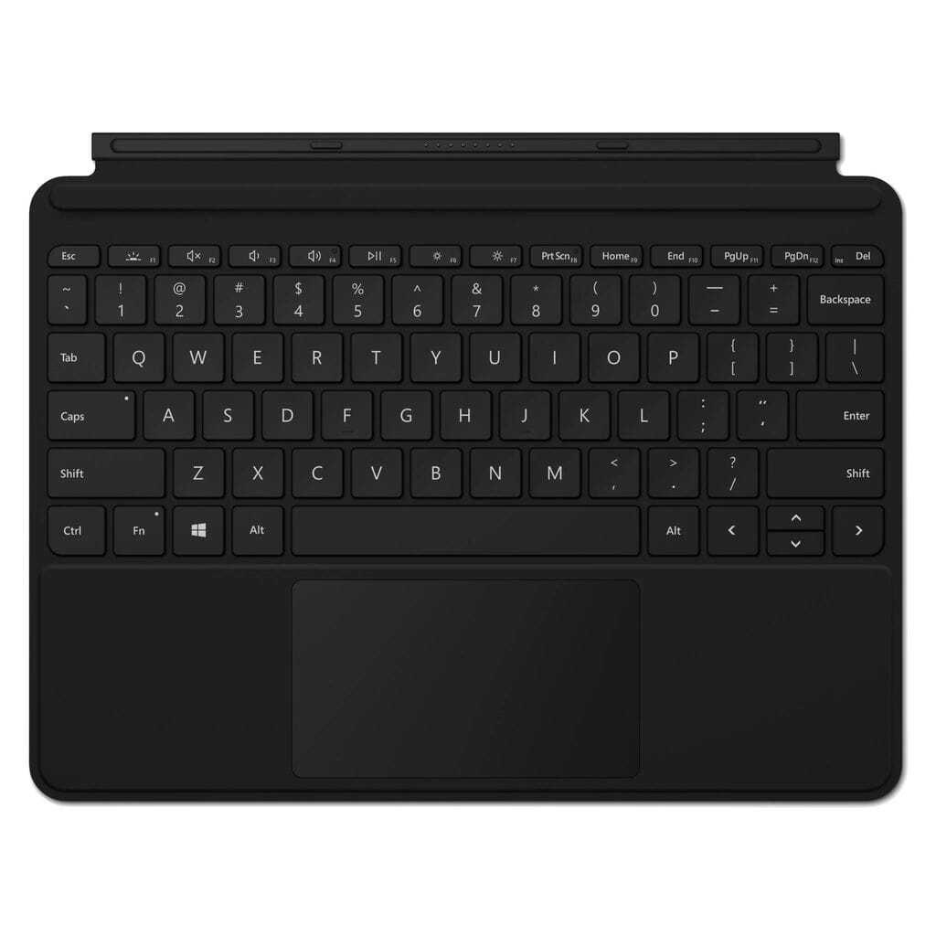 Microsoft Surface Go Type Cover 1840 - Slim Keyboard Case for Surface Go (Black) | Perfect for Work, School & Travel | Backlit Keys & Touchpad Protection