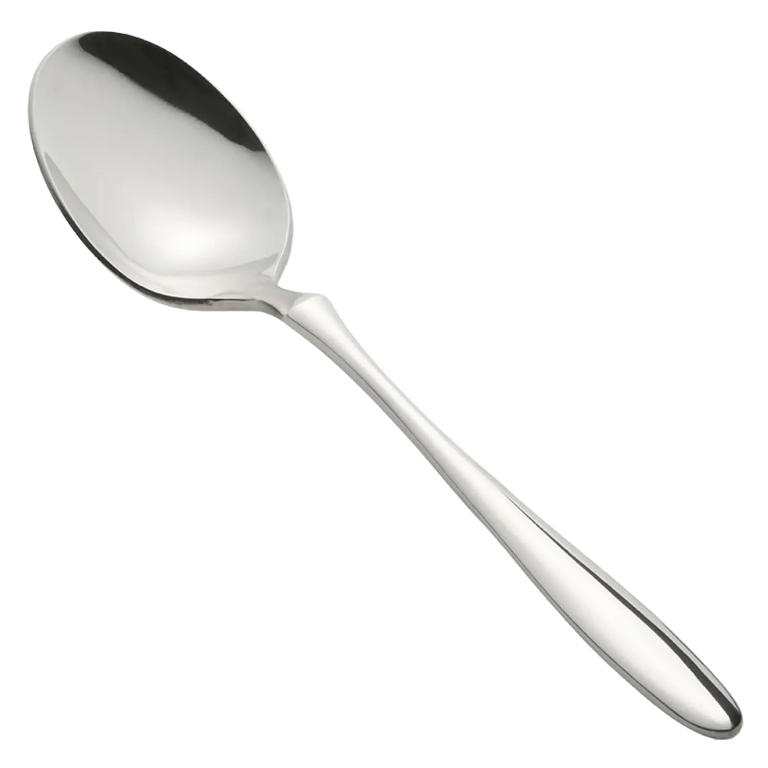 Asahi Bonheur Premium Stainless Steel Dessert Spoon - 6-Piece Set for Ice Cream, Cake, Yogurt & Dessert Serving - Elegant Tea Party & Dinnerware Cutlery