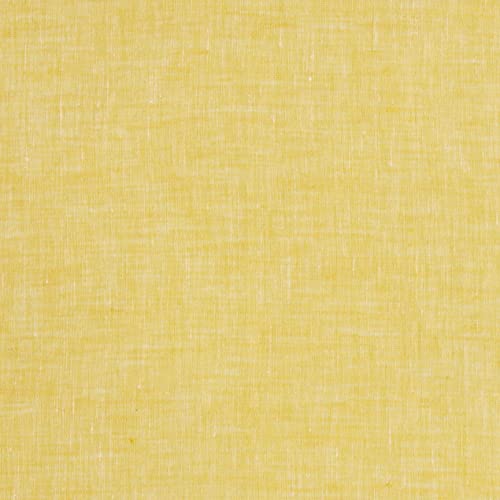 Lemon Yellow Chambray