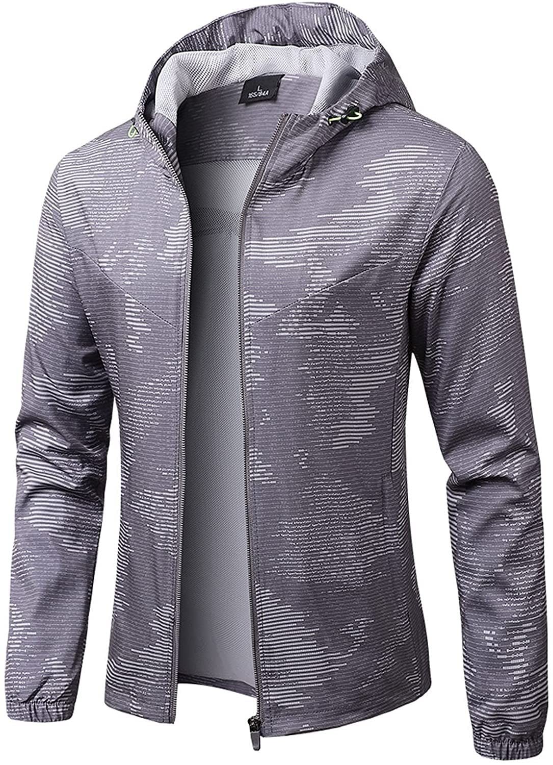 ASFD Men's Outdoor Hooded Softshell Jacket - Windproof, Waterproof & Warm Hunting Jacket for Winter - Black, Size L - Ideal for Hiking, Camping & Cold Weather Adventures