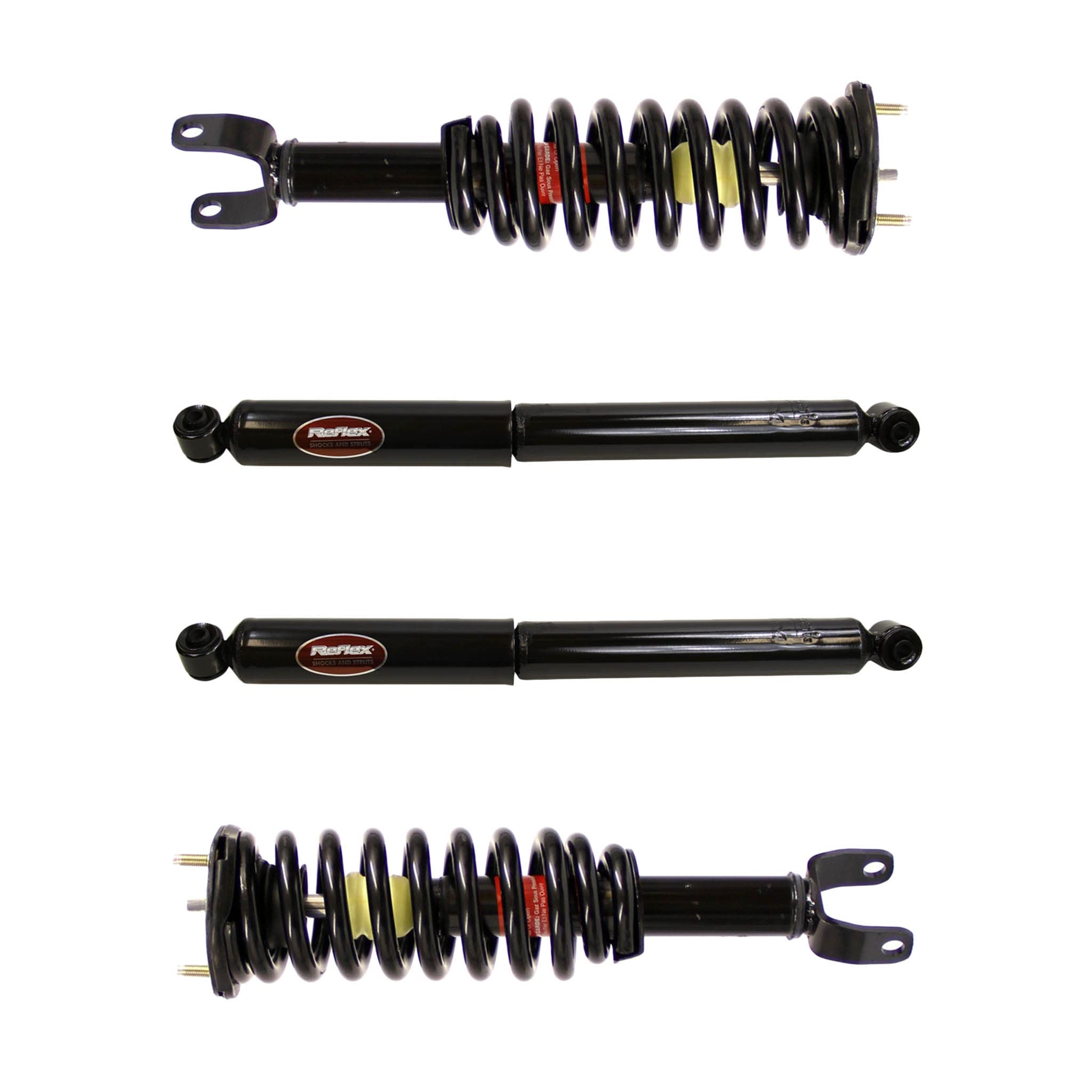 Monroe Front & Rear Shocks Struts for Mitsubishi Raider 2006-2009 - 77-69535G6 | Heavy-Duty Suspension Upgrade for Off-Road & Towing | BuyAutoParts