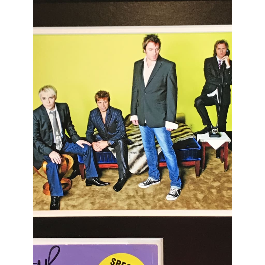 Duran Duran Autographed Memorabilia with JSA COA - Signed Collectible for Music Fans & Memorabilia Collectors - Perfect for Display in Home, Office or Music Room