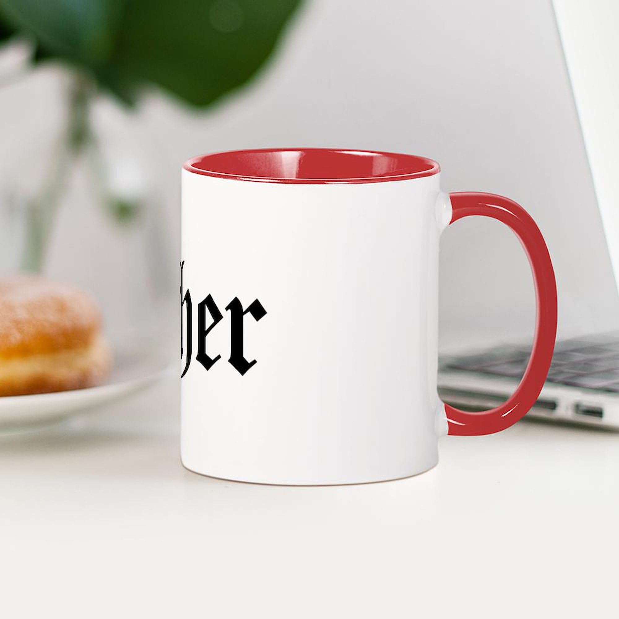 Preacher Mug 11 oz (325 ml) - Ceramic Coffee Cup with Handle - Funny Gift for Pastors & Religious Leaders - Perfect for Church, Bible Study & Morning Coffee