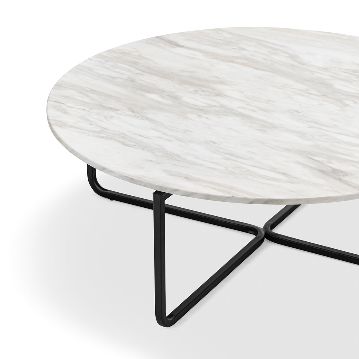 Modern Round Marble Coffee Table - 36