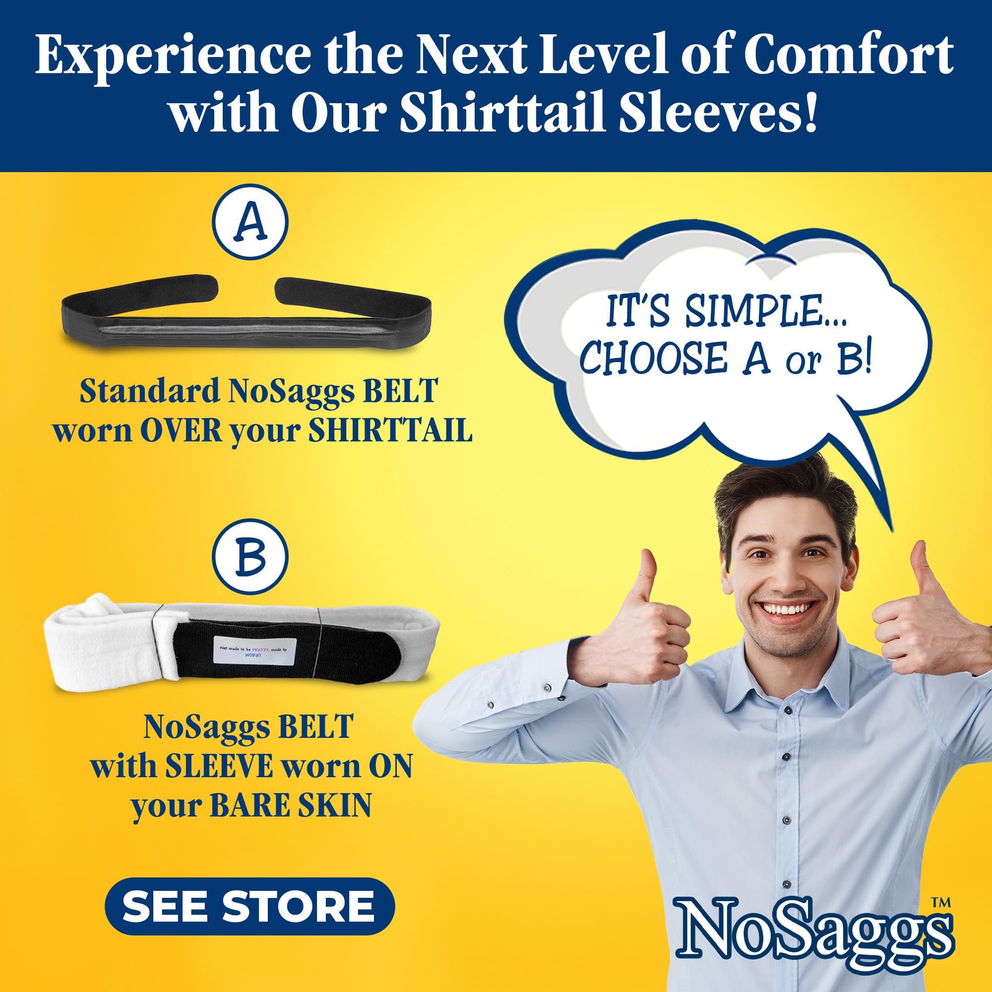 Hidden Belt Pant Suspender for Men - No Suspenders Needed to Keep Pants, Shorts, Scrubs & Sweatpants in Place | Perfect for Work, Casual Wear & Medical Professionals