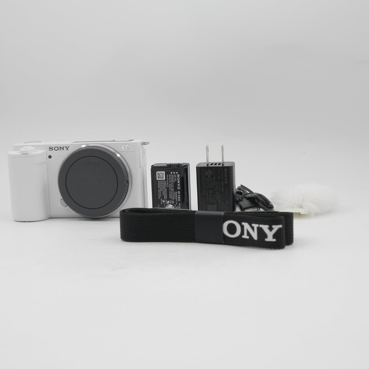 Open Box Excellent Condition Sony ZV-E10 Mirrorless Digital Camera Body Only (White) - Perfect for Vlogging, YouTube Content Creation & Travel Photography