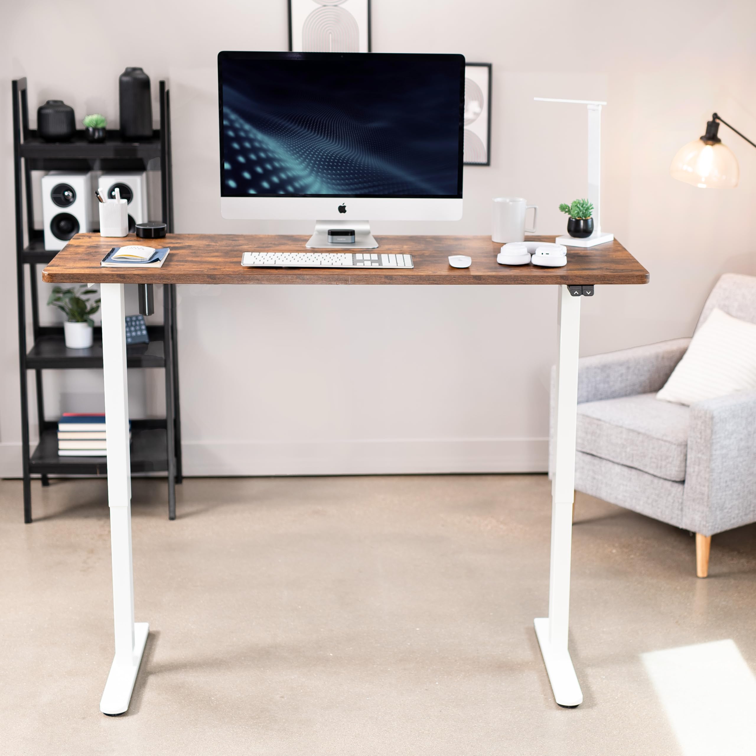 VIVO 60-inch Electric Height Adjustable Standing Desk - 60