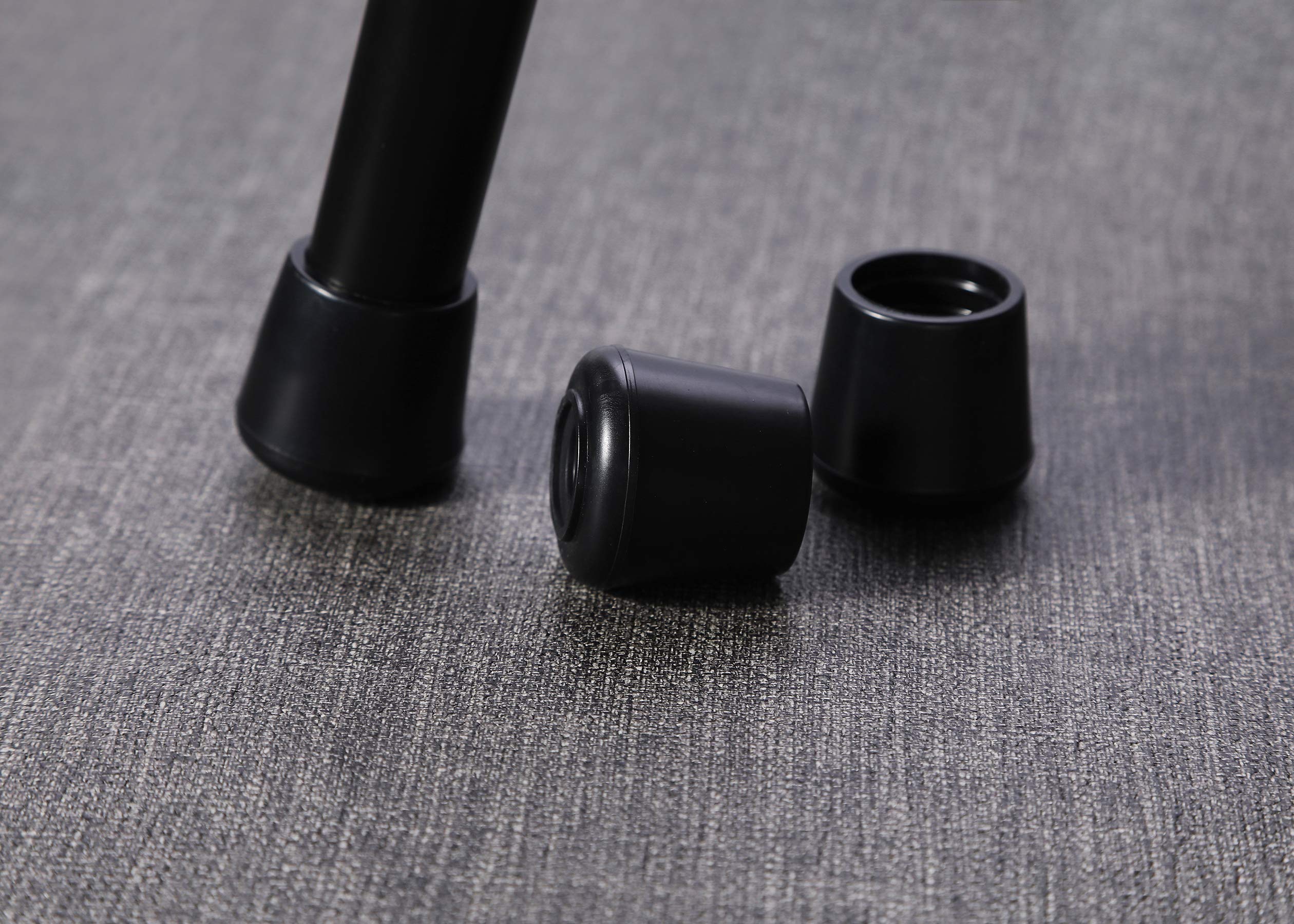 Non-Slip Rubber Chair Leg Tips Caps 1-1/8