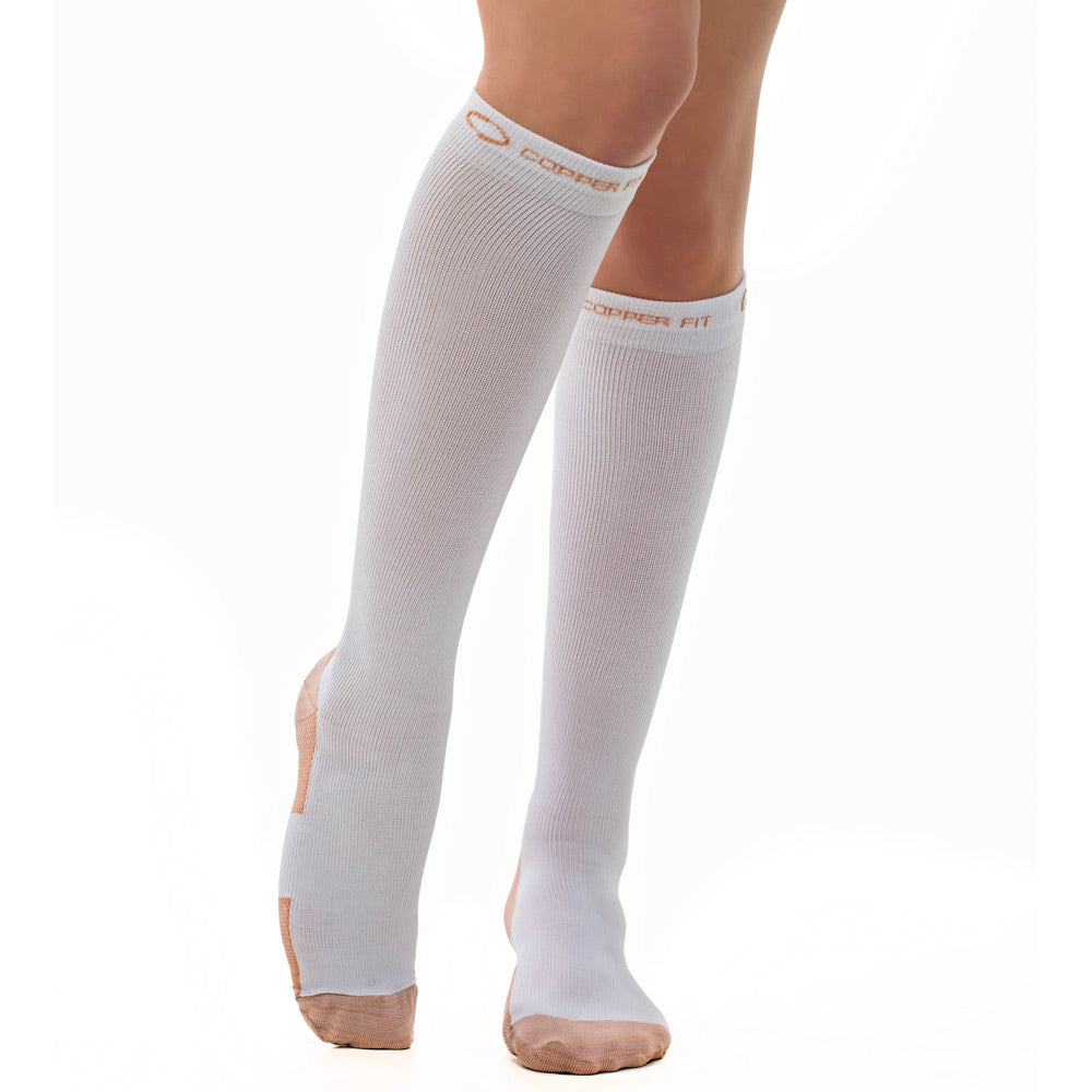 Copper Fit Compression Socks for Women & Men - Medical Grade Support for Circulation, Running, Travel & Recovery - Best for Athletes, Nurses & Long Flights