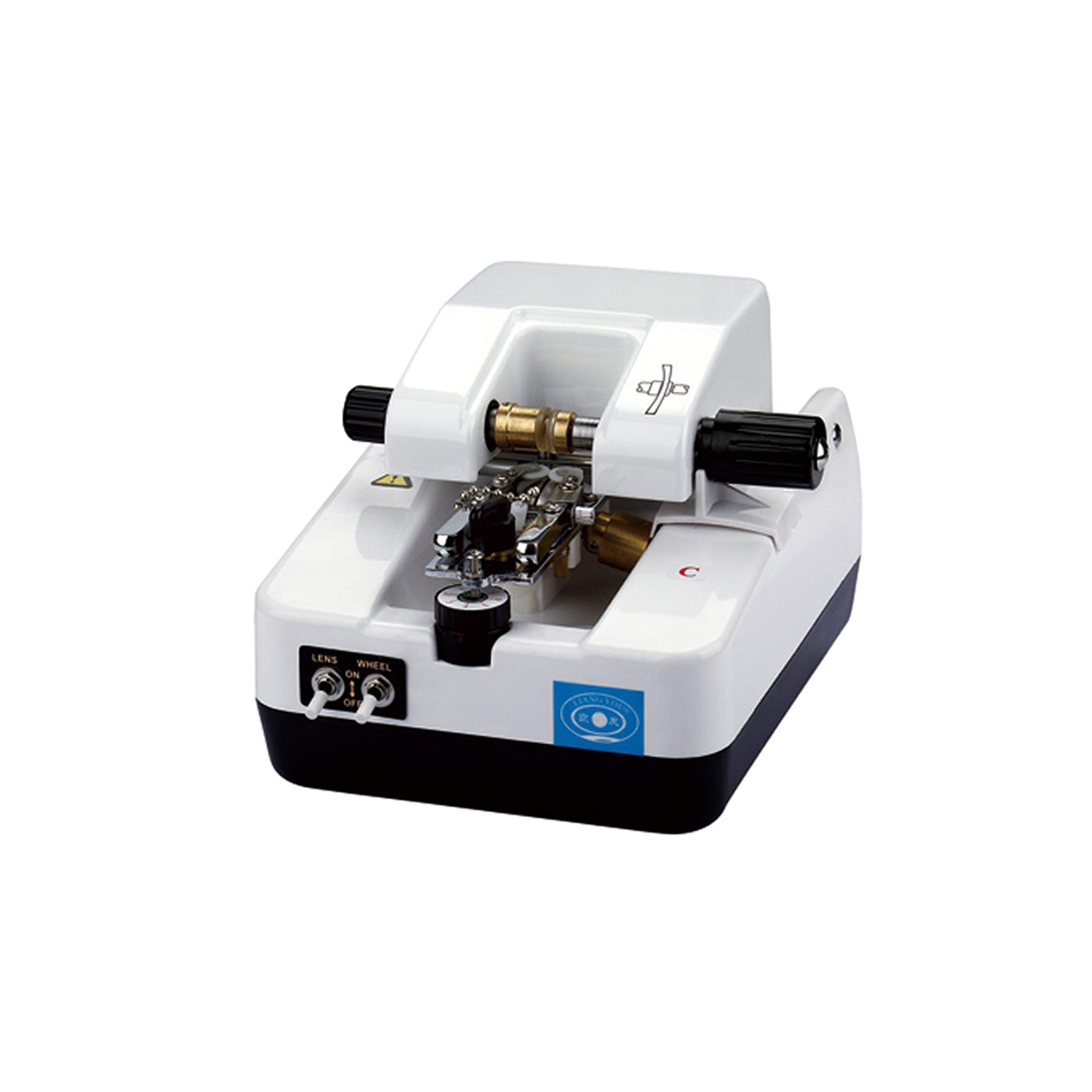 1800C Auto Lens Grooving Machine - Thin Stainless Steel Optical Equipment for Lens Grooving (110V) | Perfect for Eyeglass Frame Making & Optical Lab Precision Work
