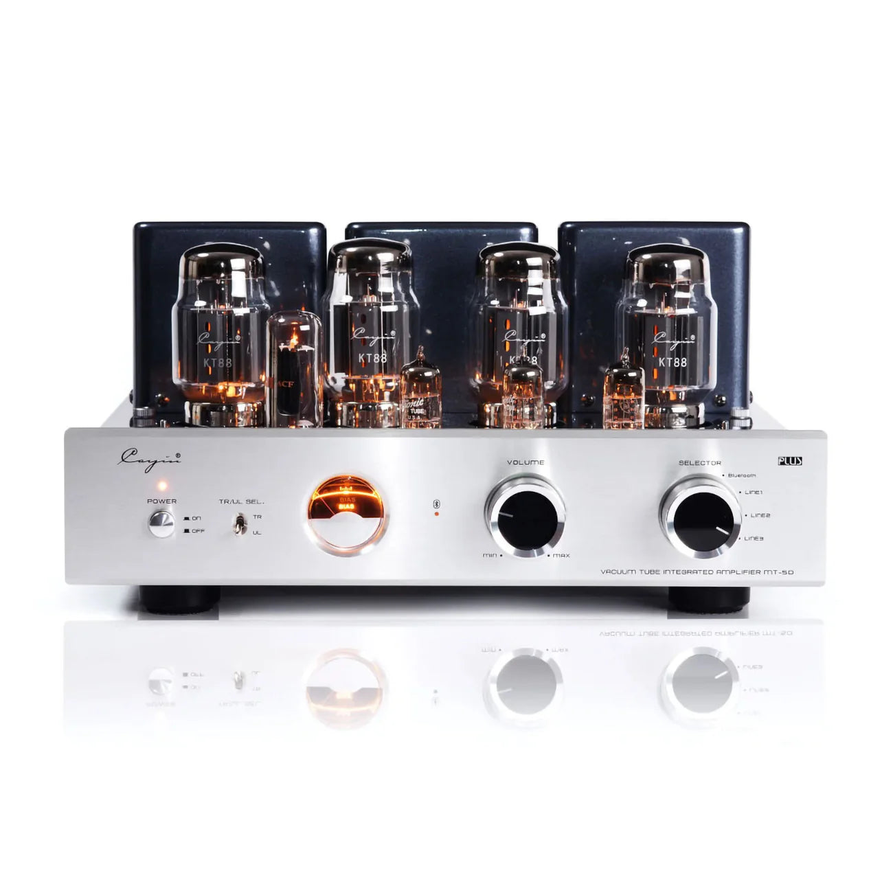 Cayin MT-50 Plus Bluetooth Tube Integrated Amplifier - Hi-Fi Audio for Home Theater & Music Listening - Perfect for Vinyl Records & Streaming