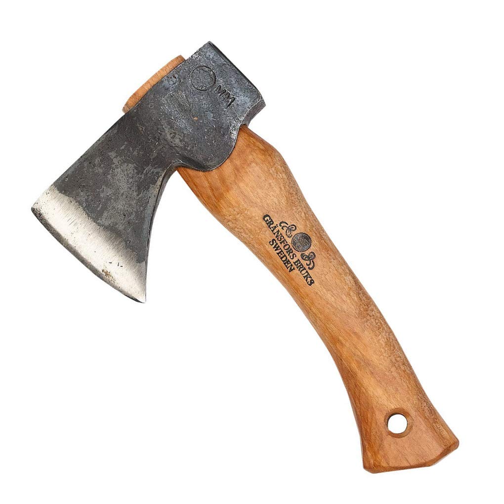 Gransfors Bruks Hand Hatchet - Premium Swedish Woodworking Axe for Camping, Hiking & Outdoor Survival