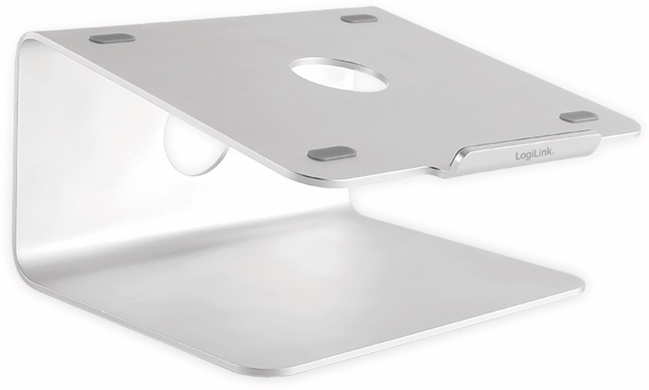 Premium Aluminum Laptop Stand for MacBook & Notebooks - Ergonomic Adjustable Height (5kg Capacity) - Perfect for Home Office, Gaming & Workspace Setup