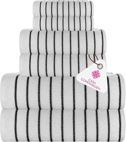 White With Black Stripe