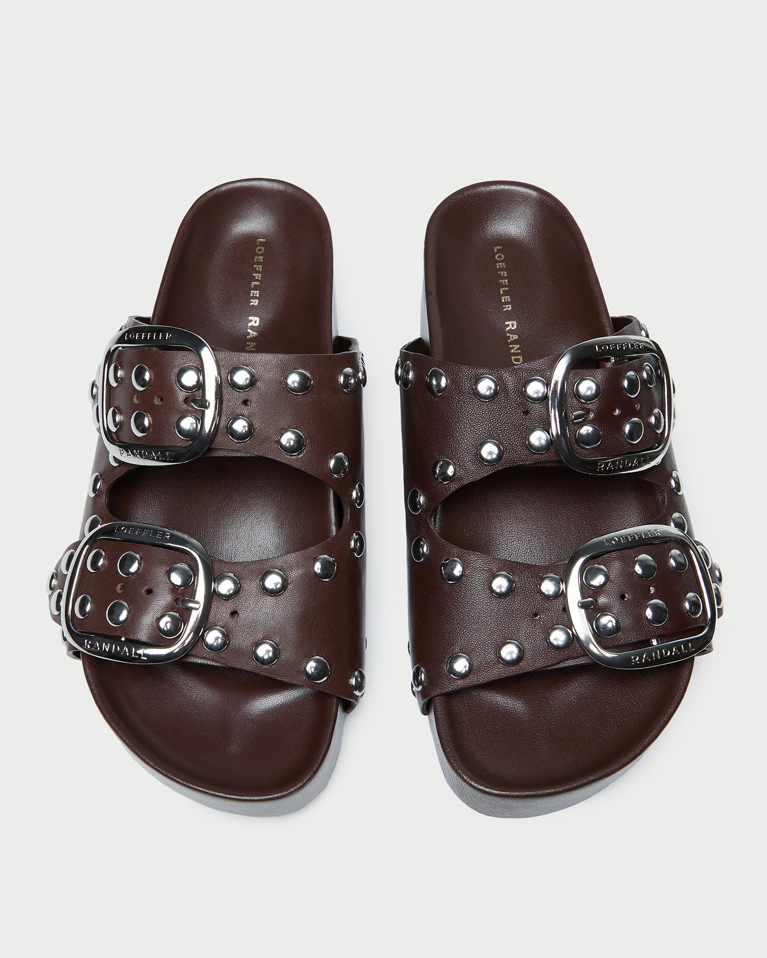 Jack Espresso Studded Sandal - Women's Fashion Chunky Heel Sandals for Summer | Perfect for Beach, Party & Casual Outfits