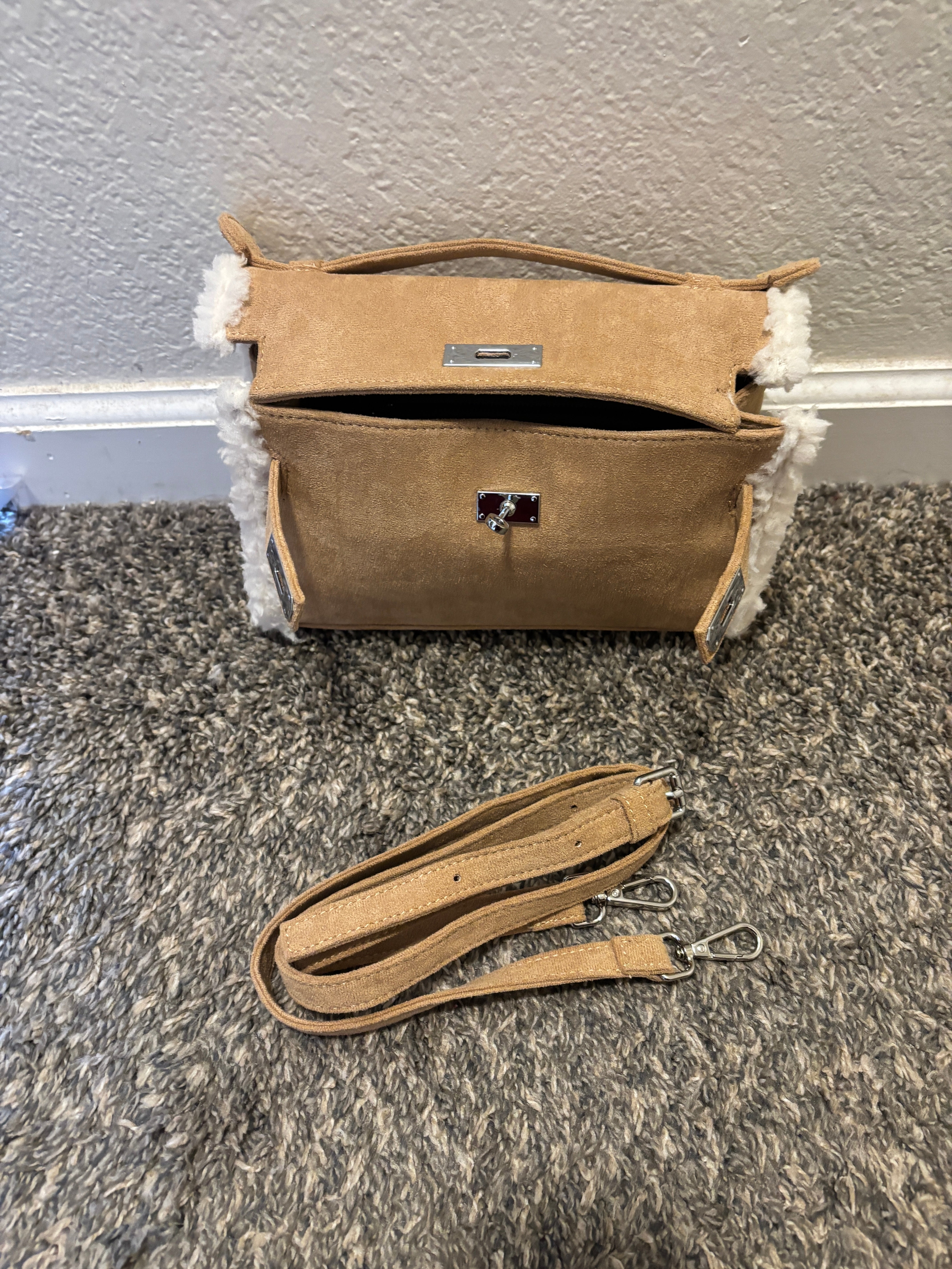 Stylish French Mini Crossbody Bag for Women - Elegant Winter Tote Handbag for Daily Use, Travel & Shopping