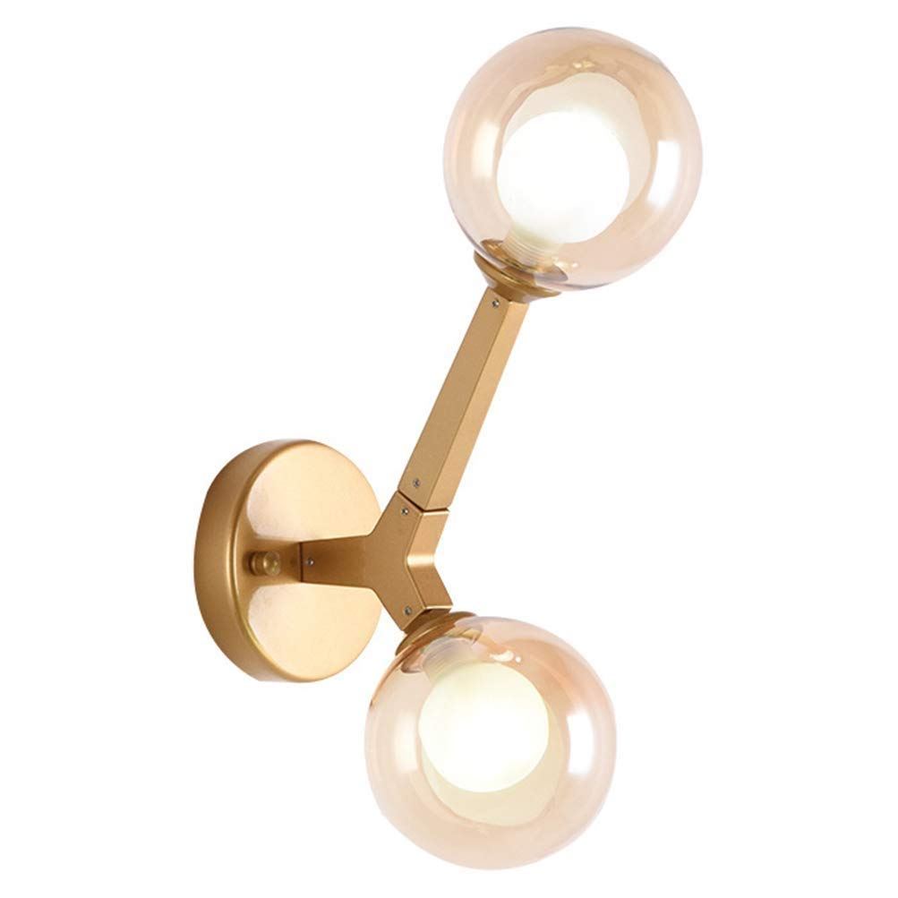 Modern LED Wall Sconce Lighting Fixture - Indoor Plaster Wall Lamp for Living Room, Bedroom, Hallway - Energy Efficient Home Decor for Ambient & Accent Lighting